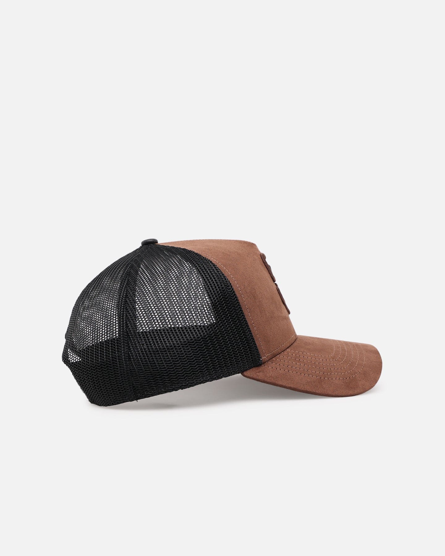 47 Brand San Diego Padres Tonal Suede '47 Offside Trucker Snapback Chocolate