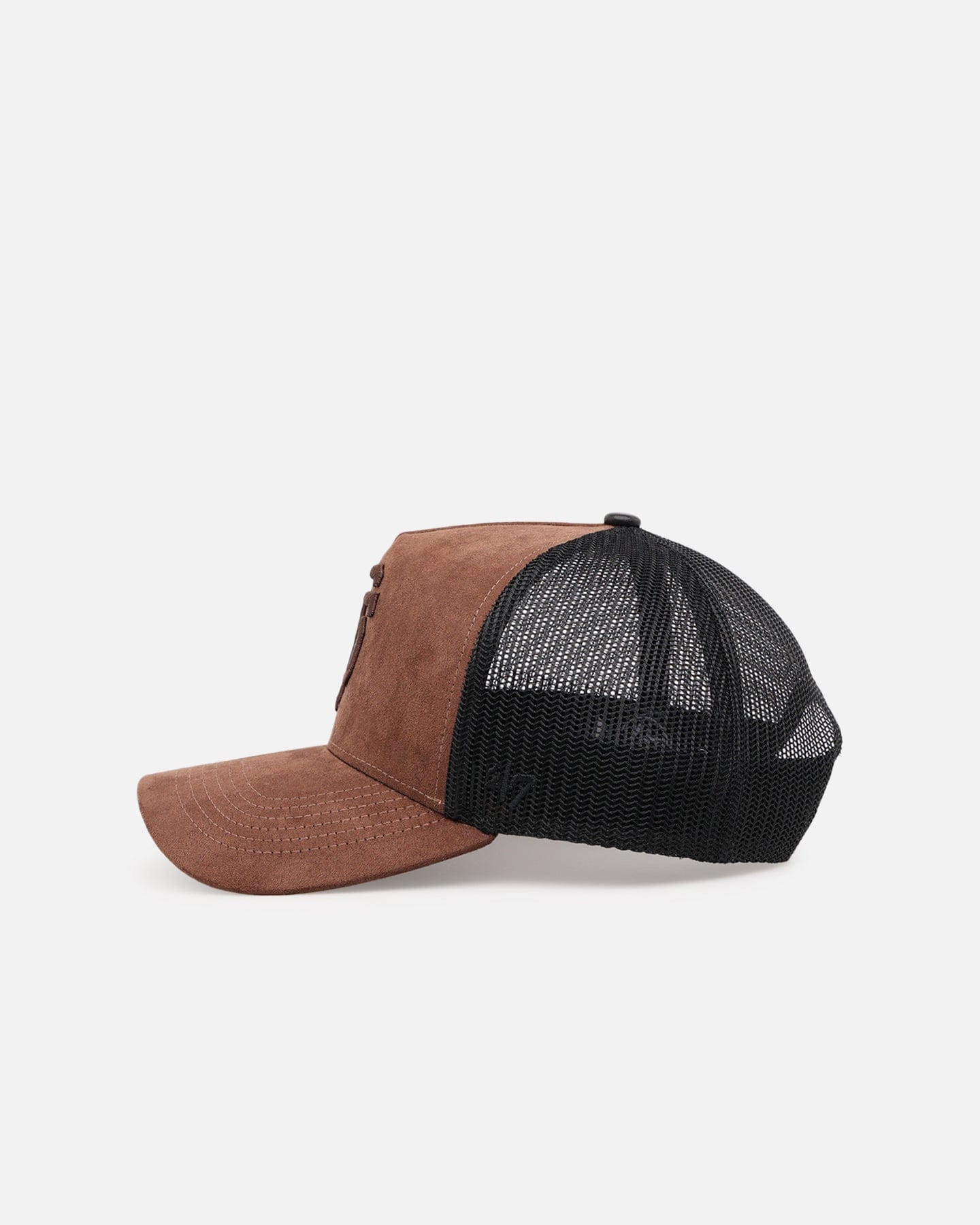 47 Brand San Francisco Giants Tonal Suede '47 Offside Trucker Snapback Chocolate