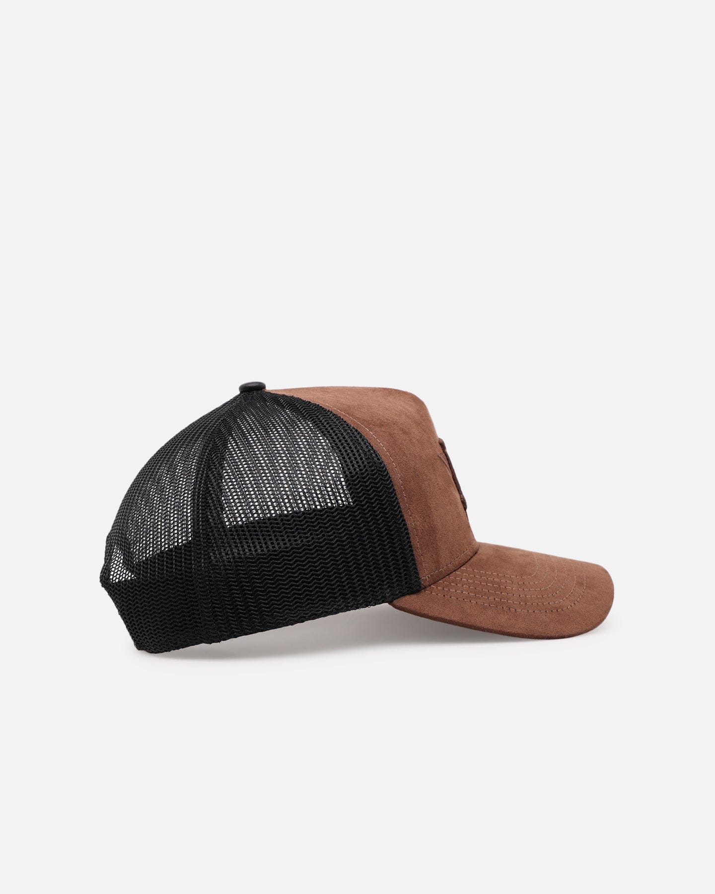 47 Brand Houston Astros Tonal Suede '47 Offside Trucker Snapback Chocolate