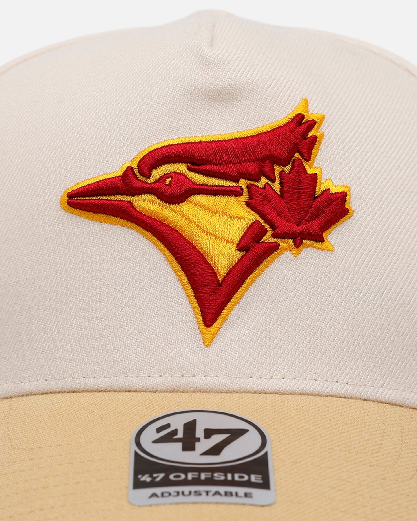 47 Brand Toronto Blue Jays Library Hitch Snapback Natural