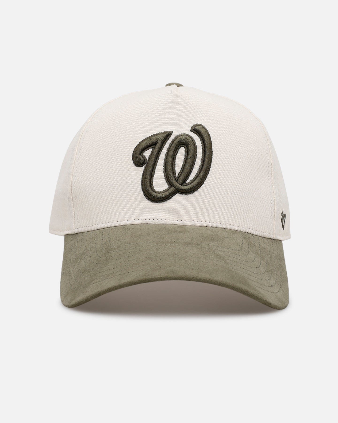 47 Brand Washington Nationals Bottle Green 2.0 47 Offside Snapback Natural