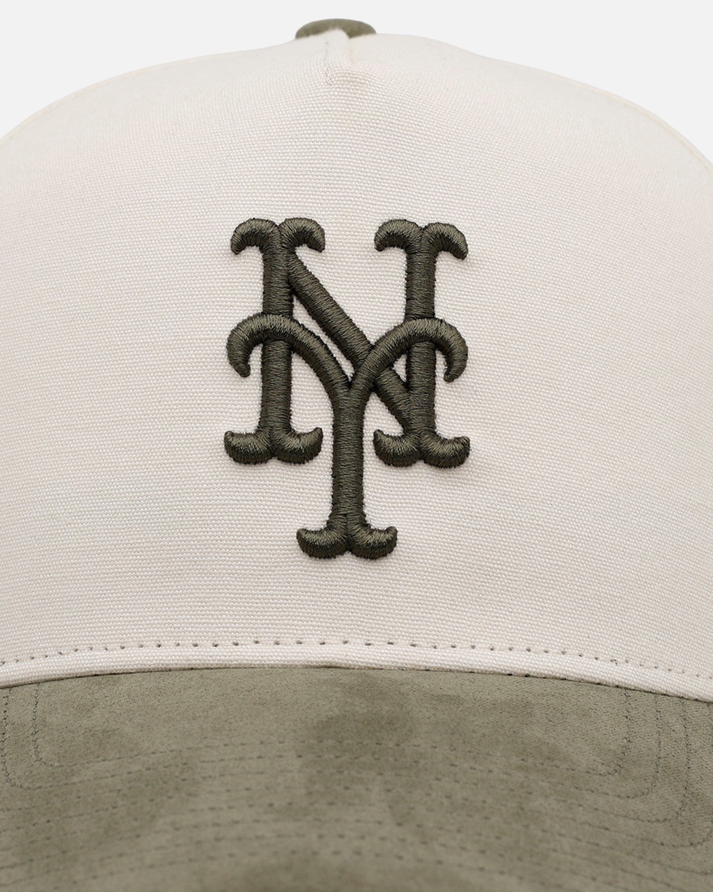 47 Brand New York Mets Bottle Green 2.0 47 Offside Snapback Natural