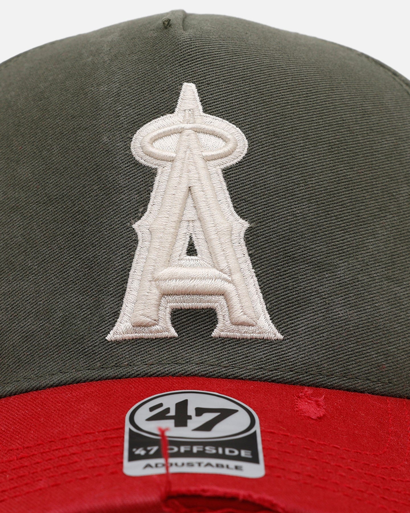 47 Brand Los Angeles Angels Utilitarian 47 Offside Strapback Moss