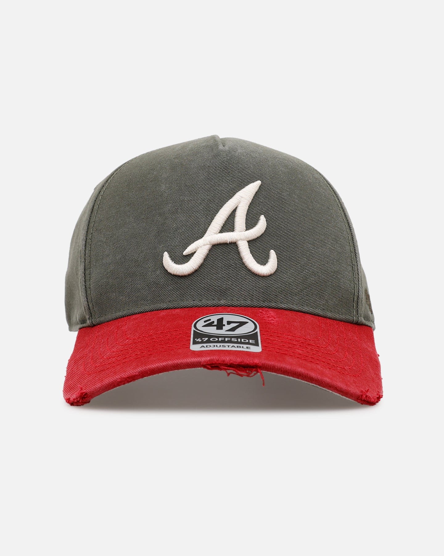 47 Brand Atlanta Braves Utilitarian 47 Offside Strapback Moss
