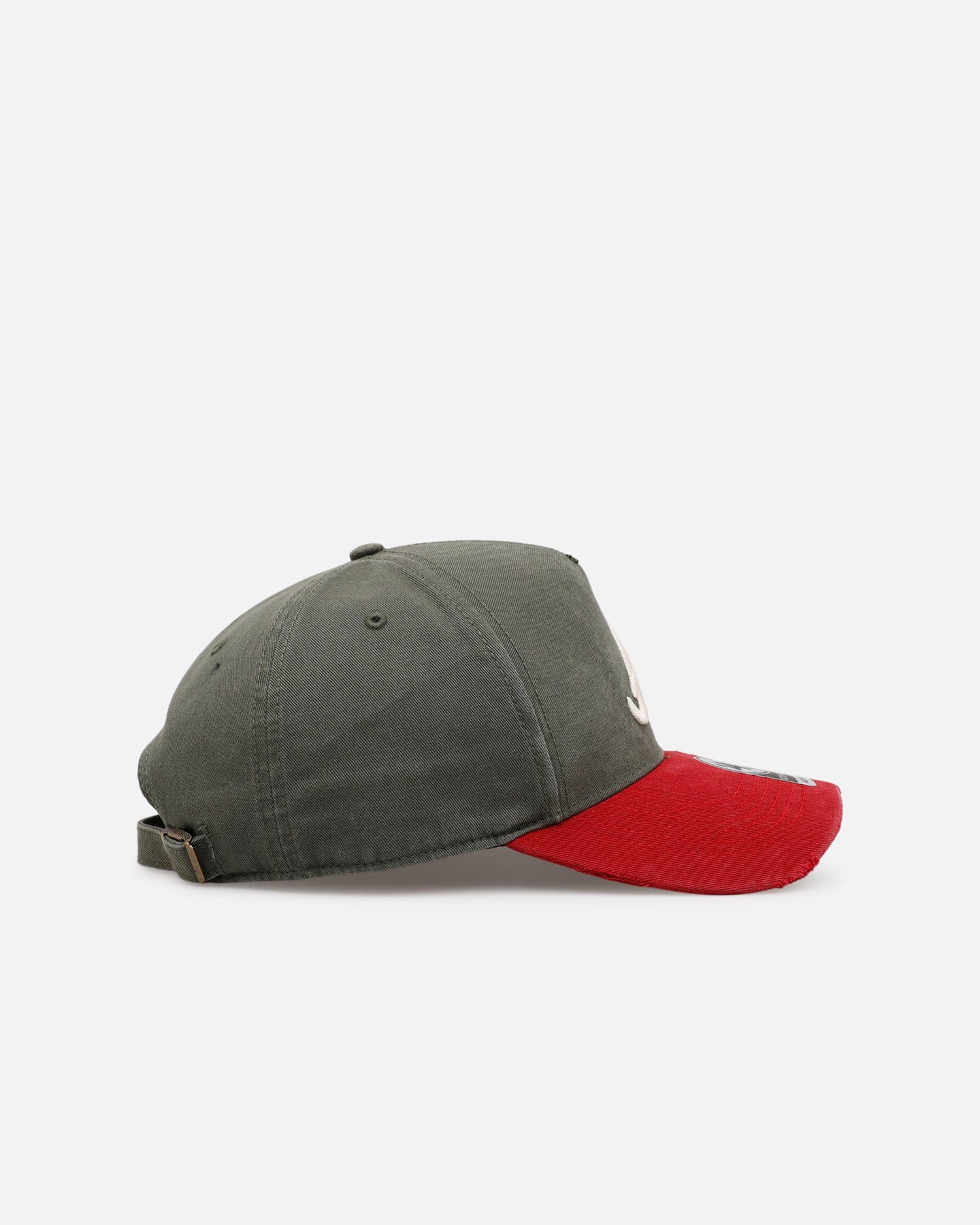 47 Brand Atlanta Braves Utilitarian 47 Offside Strapback Moss