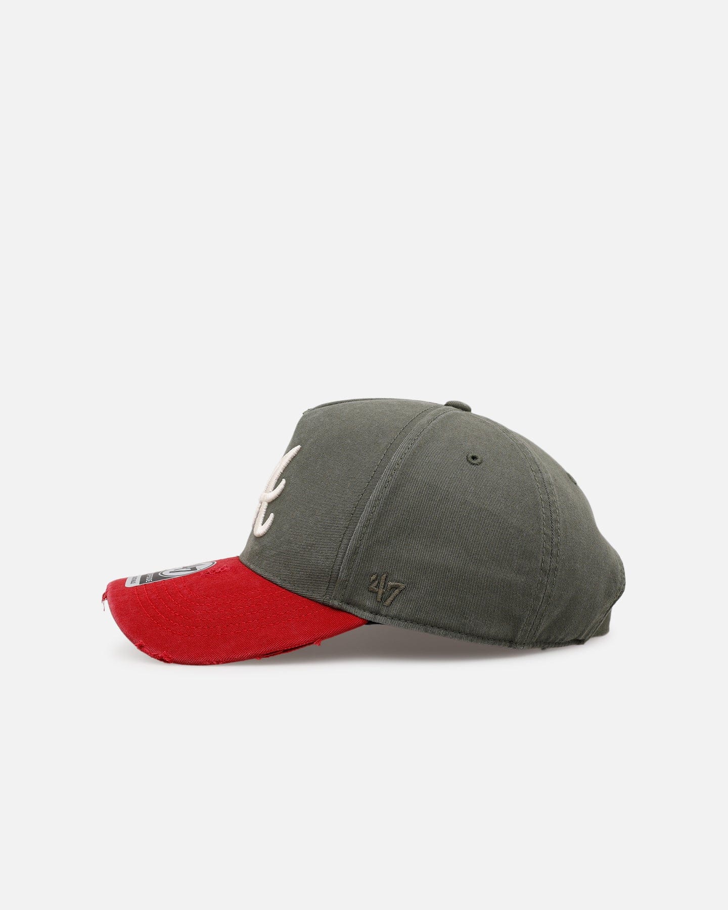 47 Brand Atlanta Braves Utilitarian 47 Offside Strapback Moss