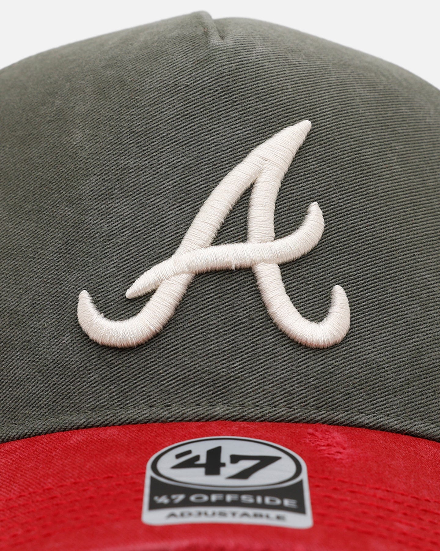 47 Brand Atlanta Braves Utilitarian 47 Offside Strapback Moss