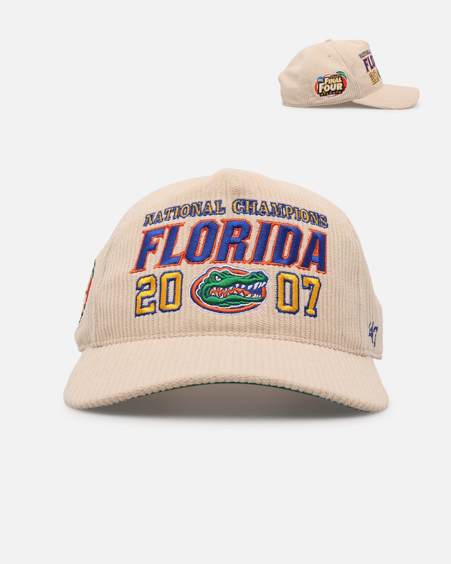 47 Brand Florida College Champs 2007 Champs Hitch Snapback Natural