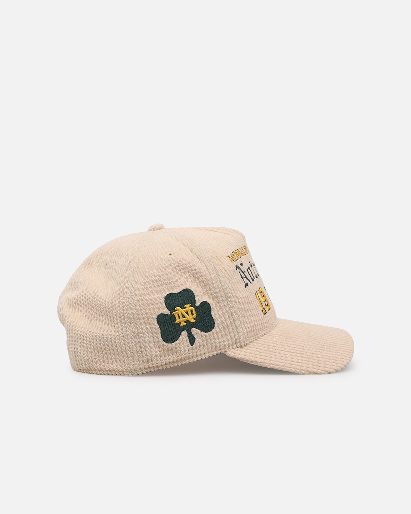 47 Brand Notre Dame College Champs 1998 Champs Hitch Snapback Natural
