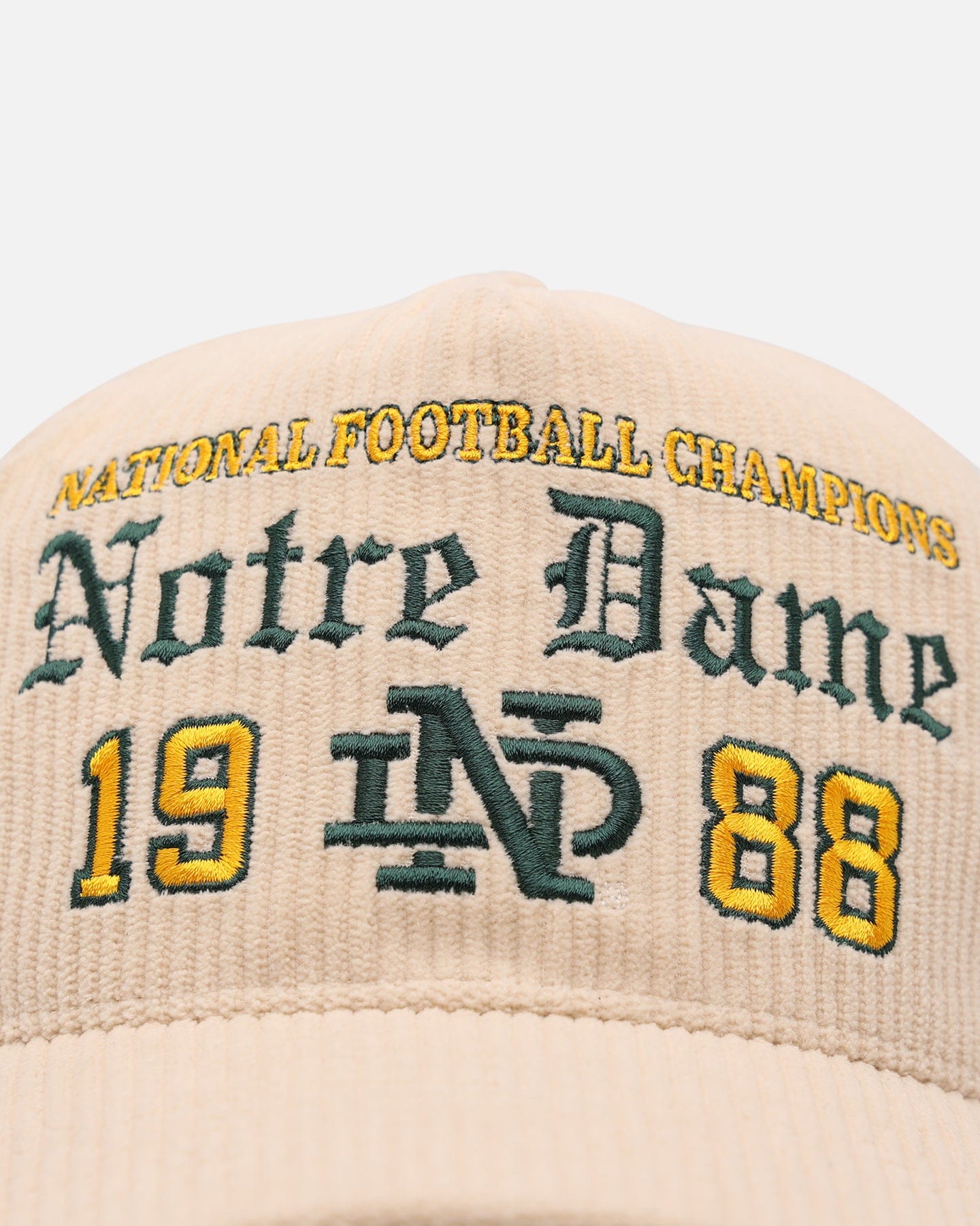 47 Brand Notre Dame College Champs 1998 Champs Hitch Snapback Natural