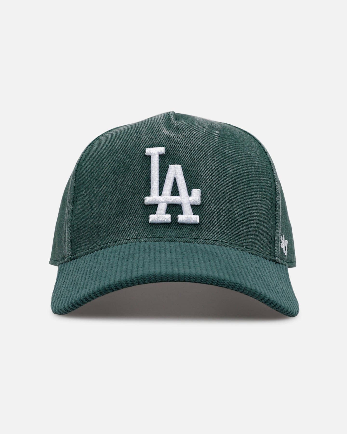 47 Brand Los Angeles Dodgers Apollo Cord Dark Green 47 Offside Snapback Dark Green