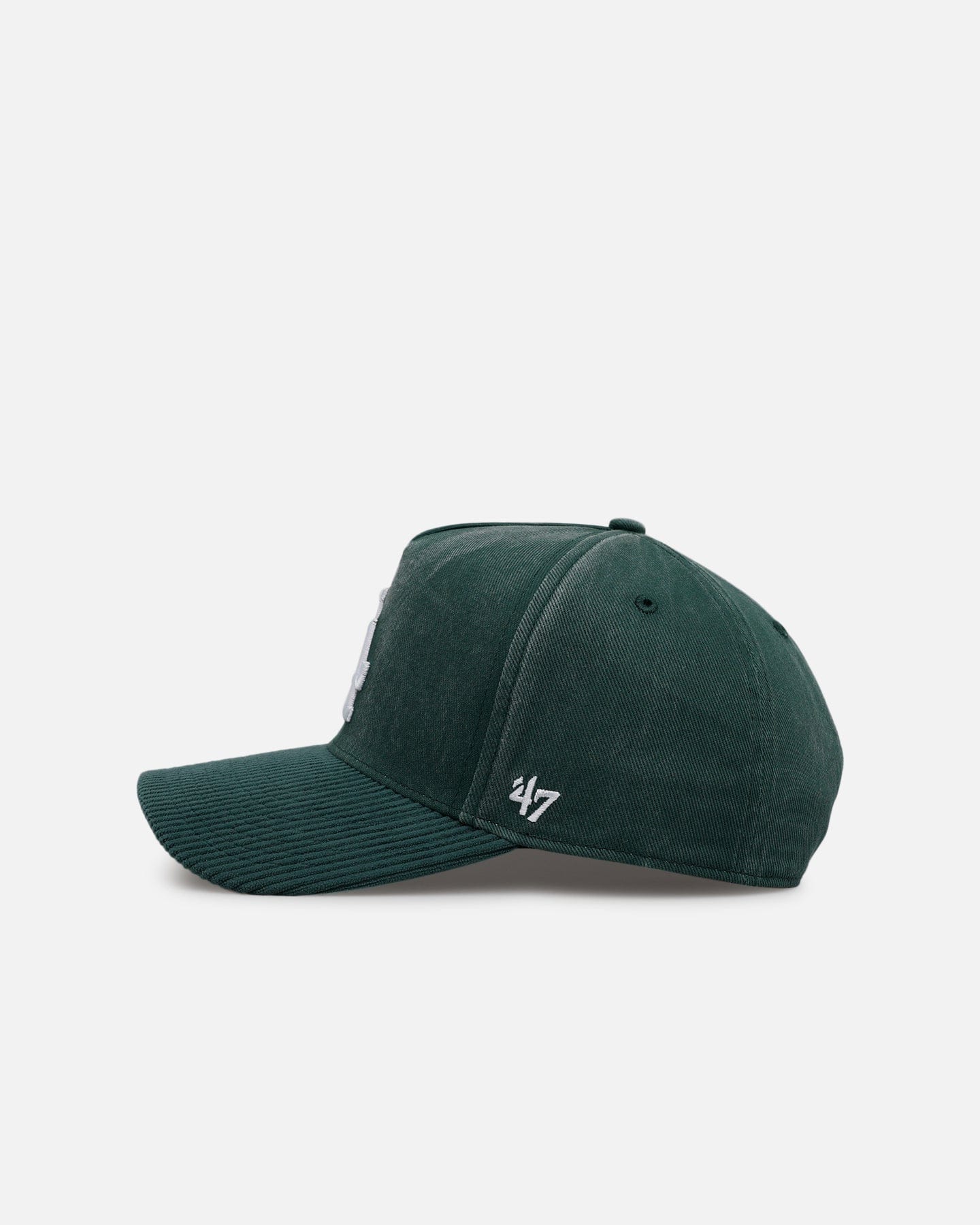 47 Brand Los Angeles Dodgers Apollo Cord Dark Green 47 Offside Snapback Dark Green