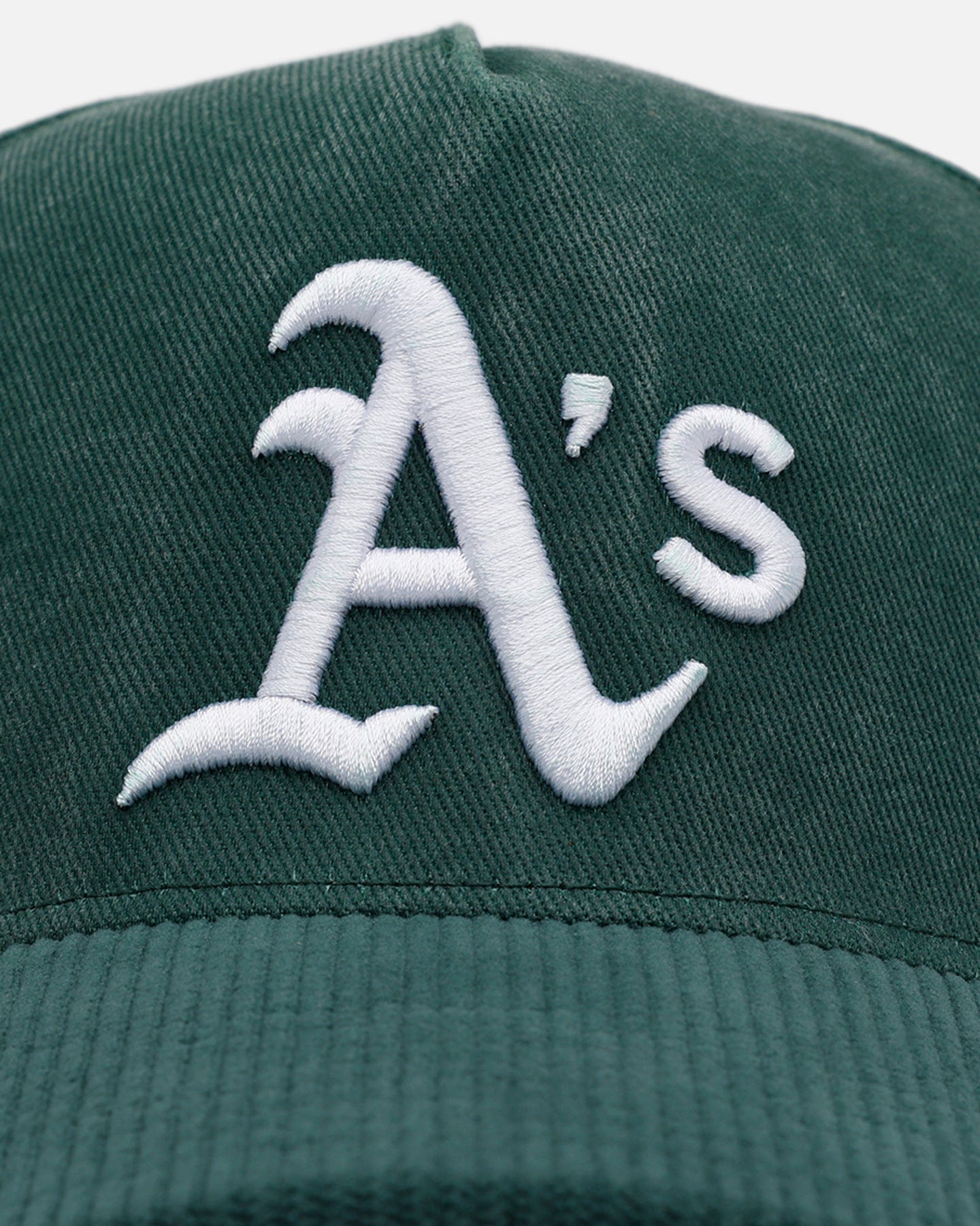 47 Brand Oakland Athletics Apollo Cord Dark Green 47 Offside Snapback Dark Green
