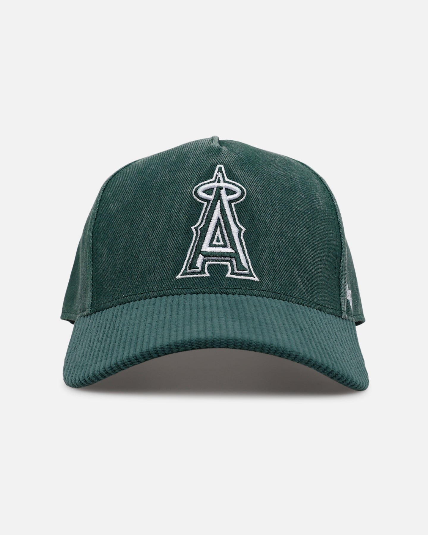 47 Brand Los Angeles Angels Apollo Cord Dark Green 47 Offside Snapback Dark Green