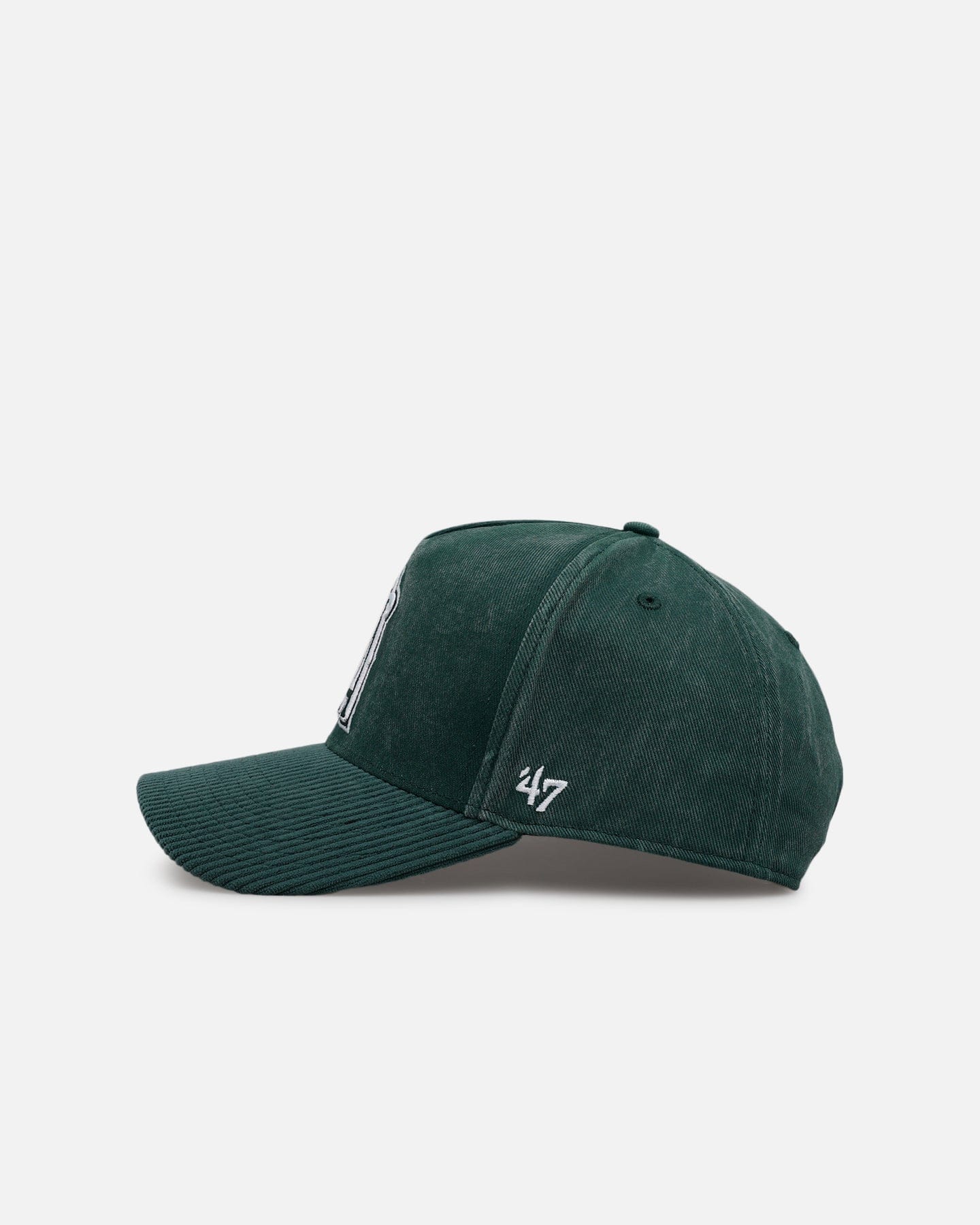 47 Brand Los Angeles Angels Apollo Cord Dark Green 47 Offside Snapback Dark Green