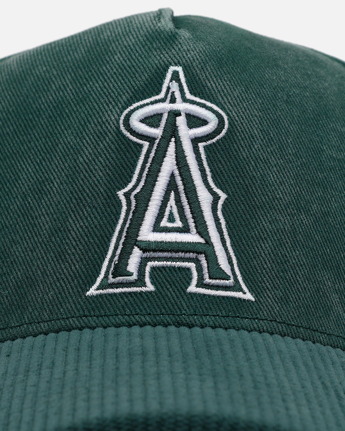 47 Brand Los Angeles Angels Apollo Cord Dark Green 47 Offside Snapback Dark Green