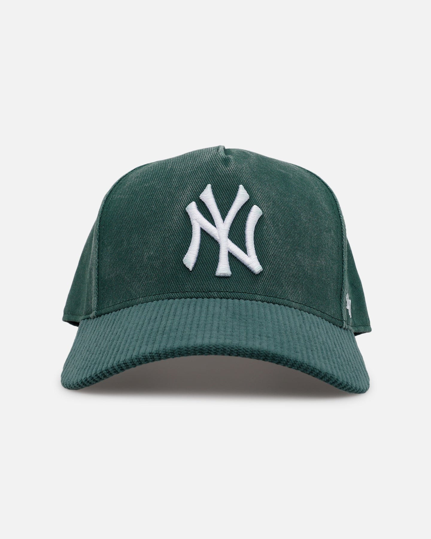 47 Brand New York Yankees Apollo Cord Dark Green 47 Offside Snapback Dark Green