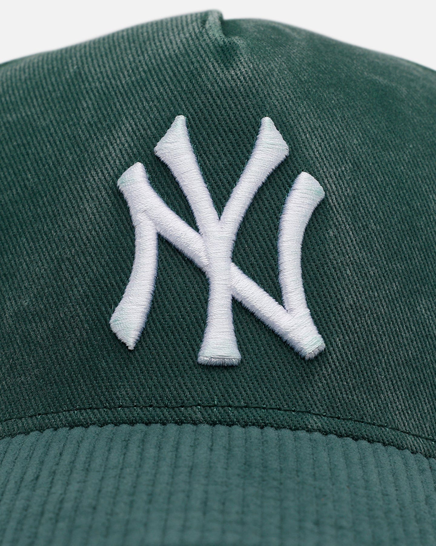 47 Brand New York Yankees Apollo Cord Dark Green 47 Offside Snapback Dark Green