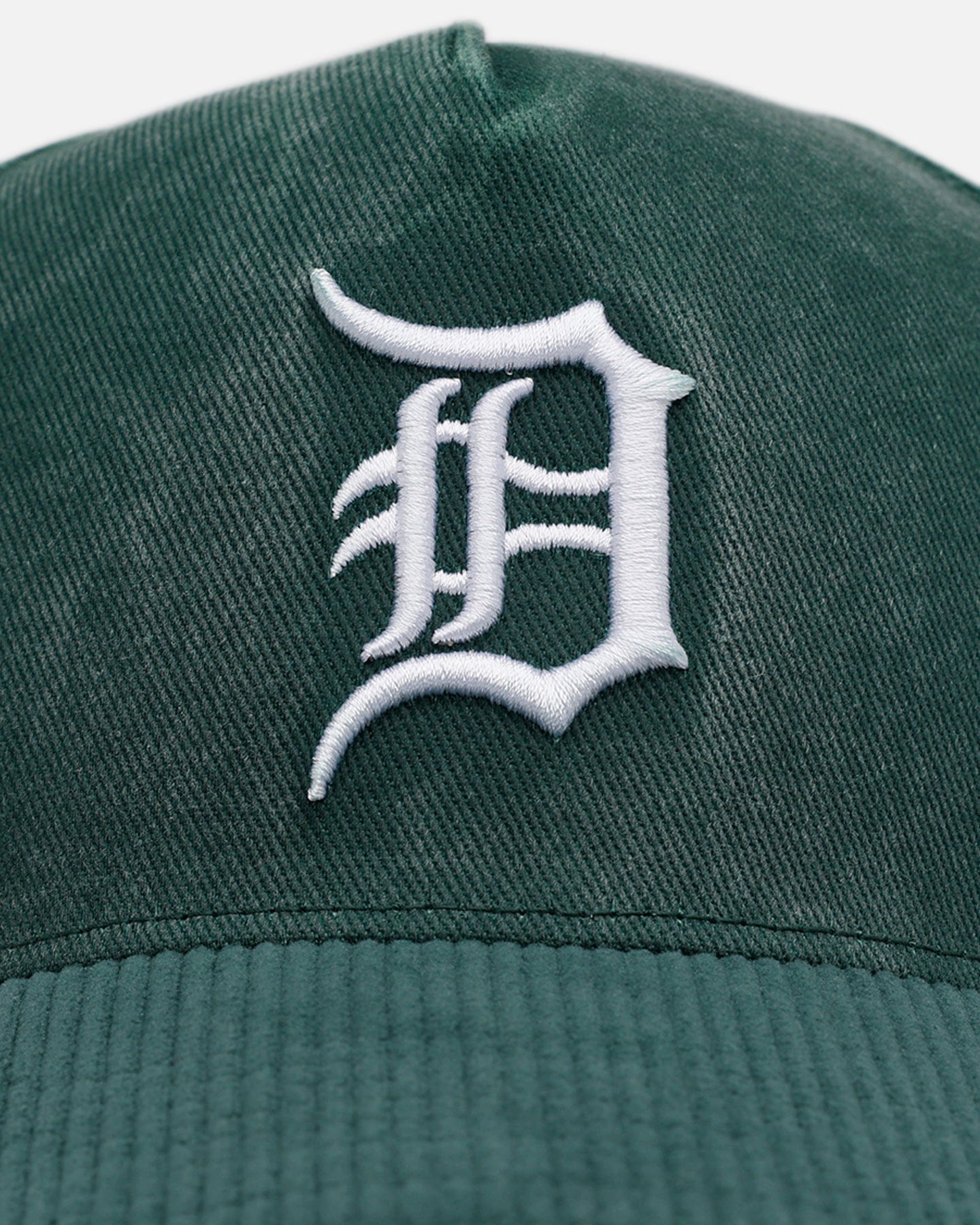 47 Brand Detroit Tigers Apollo Cord Dark Green 47 Offside Snapback Dark Green