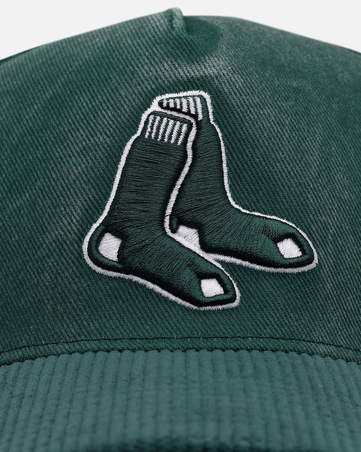 47 Brand Boston Red Sox Apollo Cord Dark Green 47 Offside Snapback Dark Green