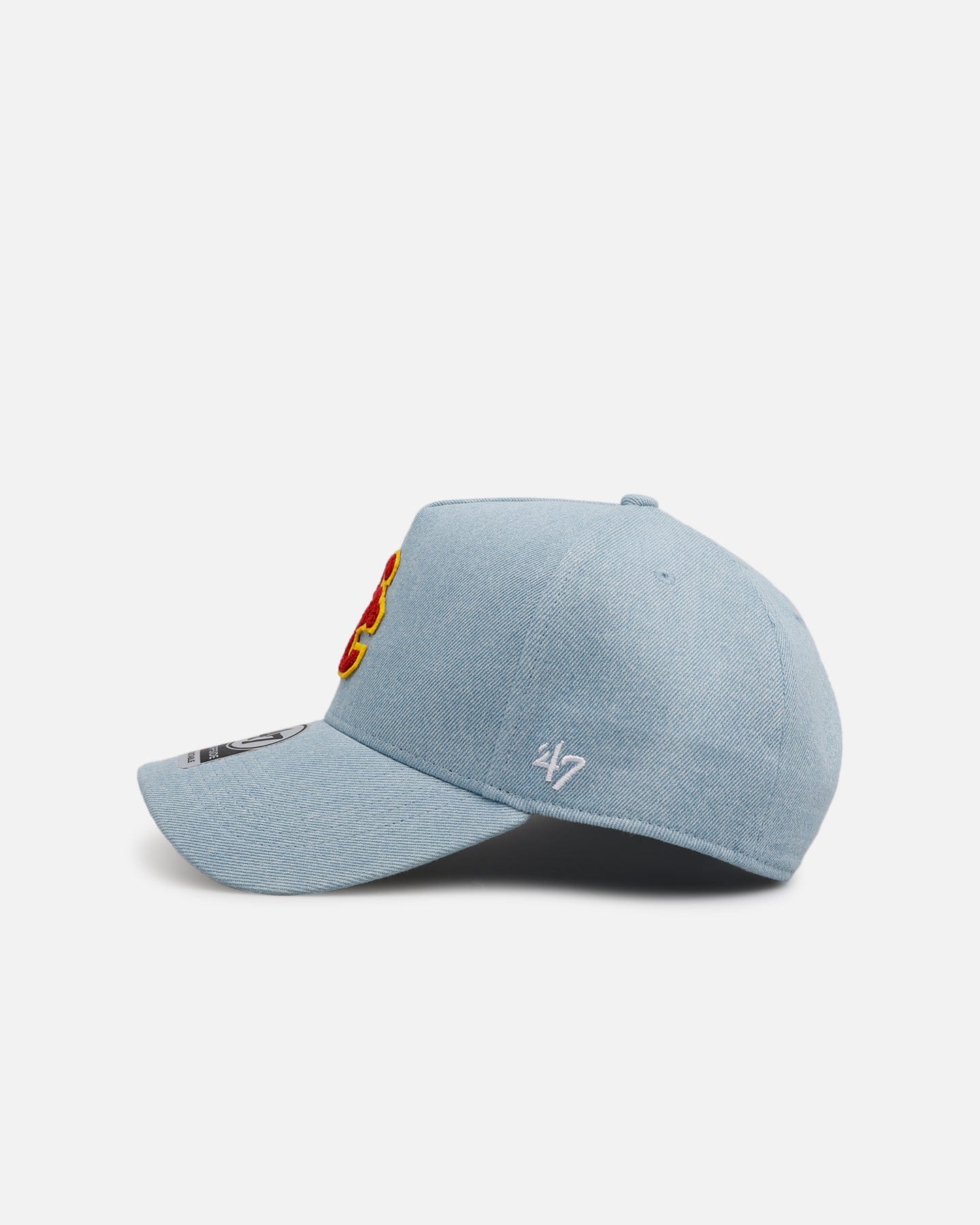 47 Brand USC Trojans Denim Chenille 47 Offside Snapback Denim
