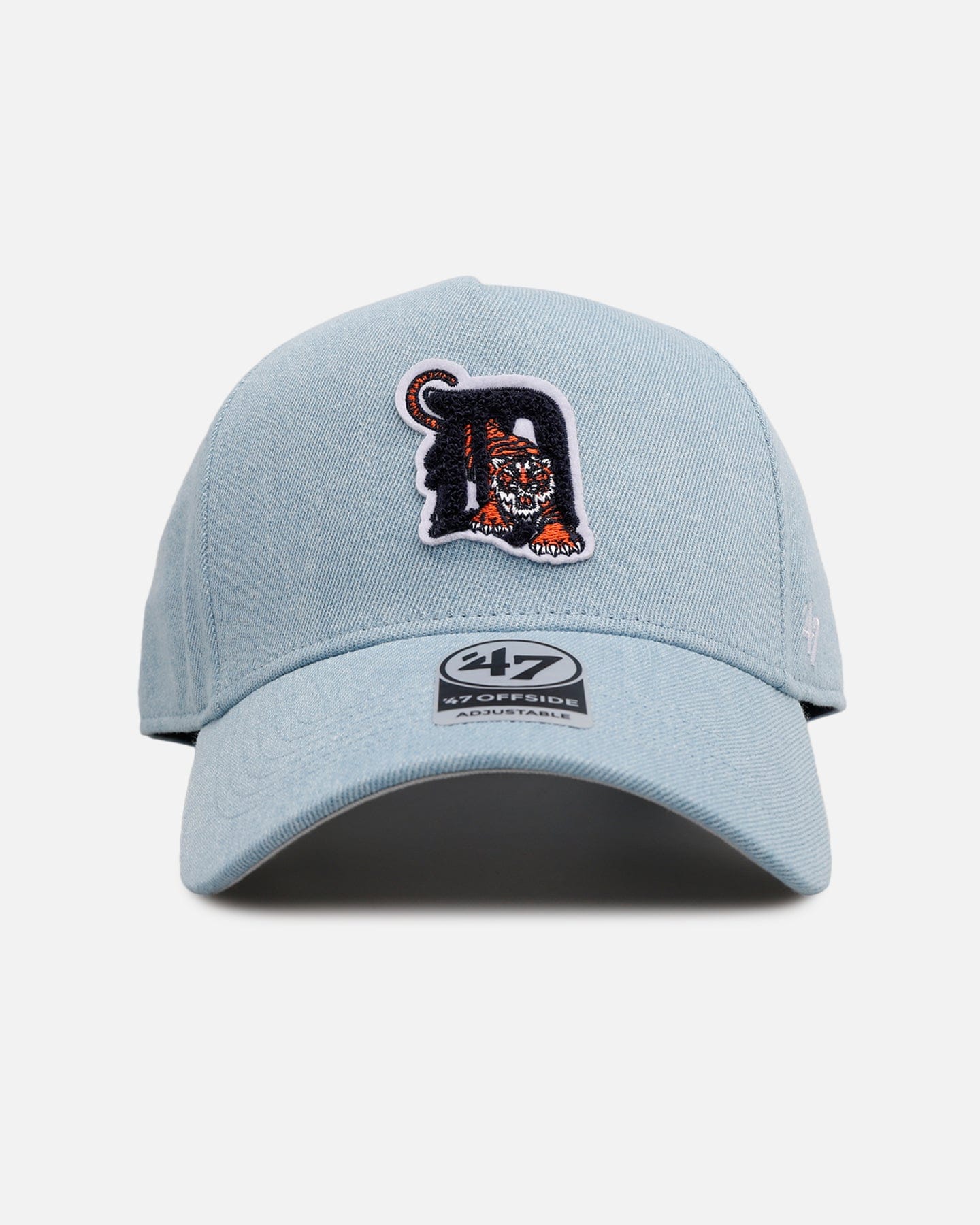 47 Brand Detroit Tigers Denim Chenille 47 Offside Snapback Denim
