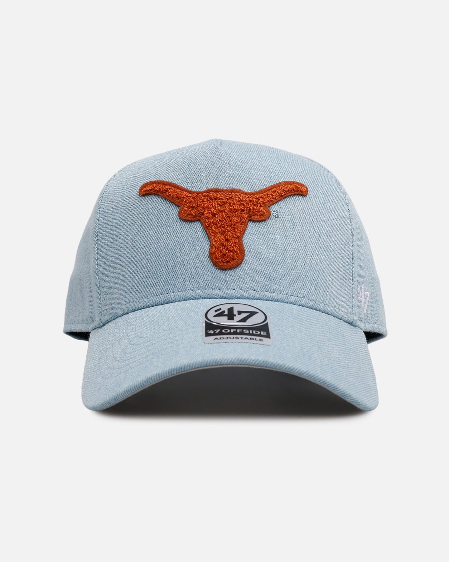 47 Brand Texas Longhorns Denim Chenille 47 Offside Snapback Denim