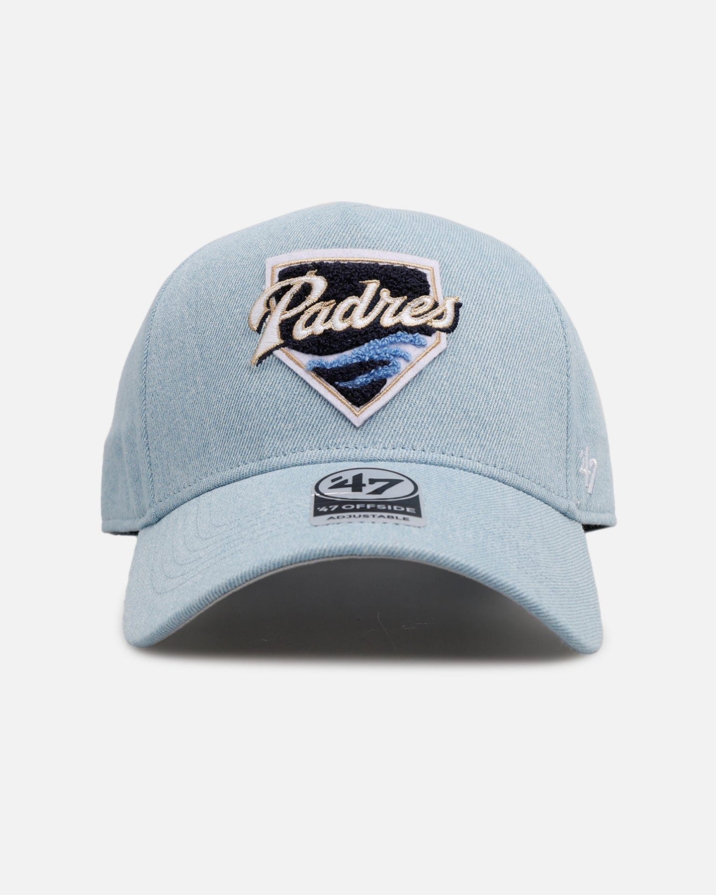 47 Brand San Diego Padres Denim Chenille 47 Offside Snapback Denim