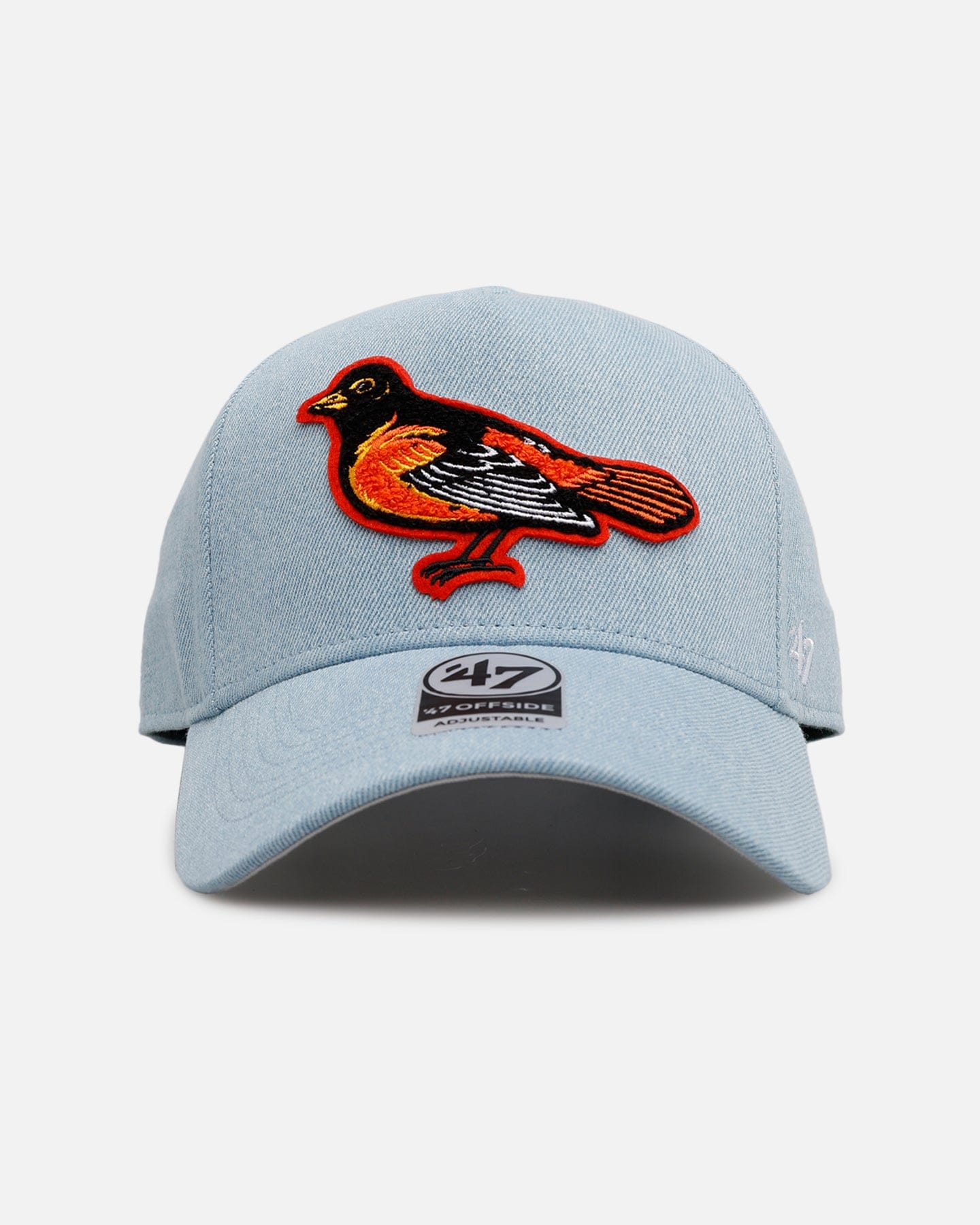 47 Brand Baltimore Orioles Denim Chenille 47 Offside Snapback Denim