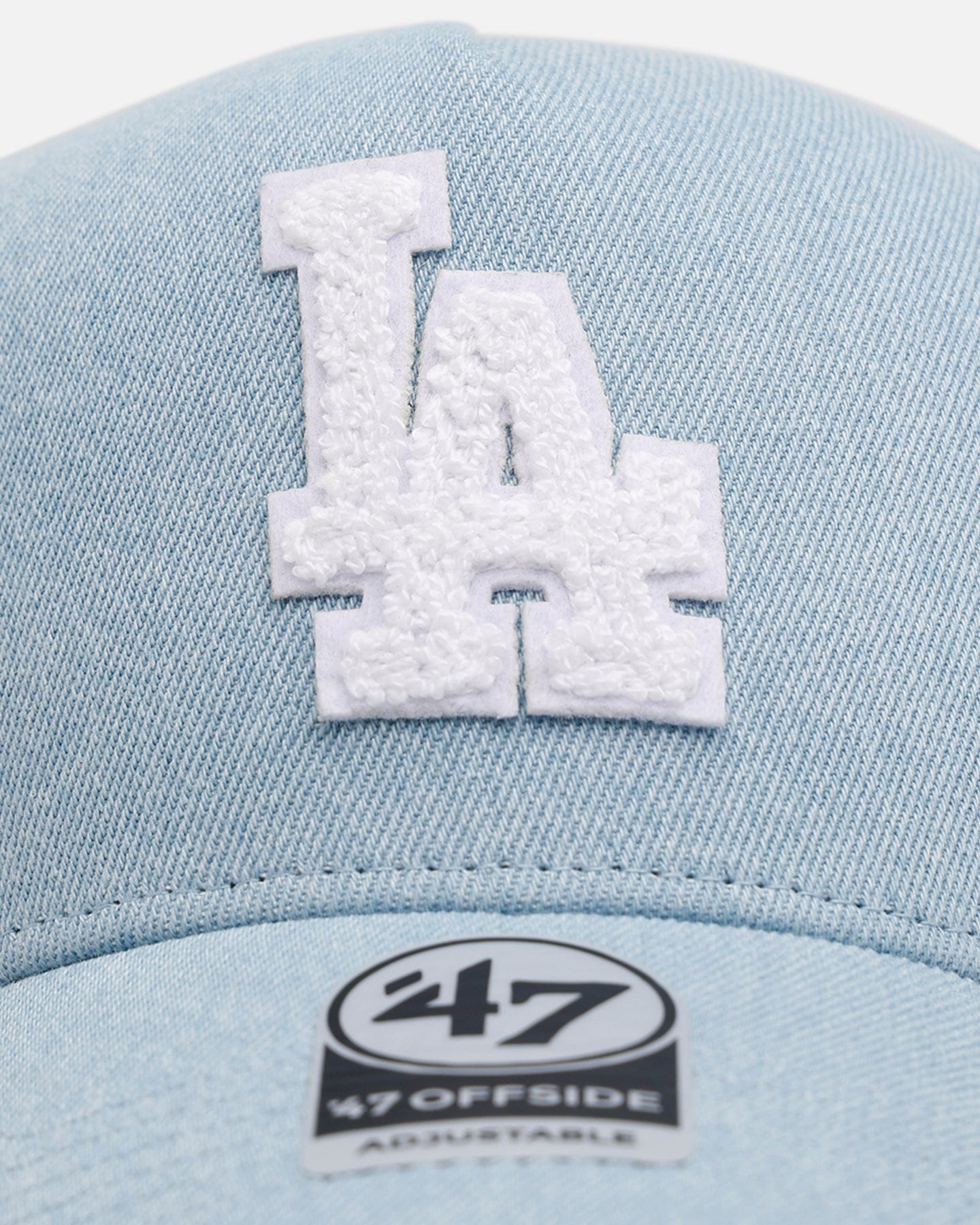47 Brand Los Angeles Dodgers Denim Chenille 47 Offside Snapback Denim