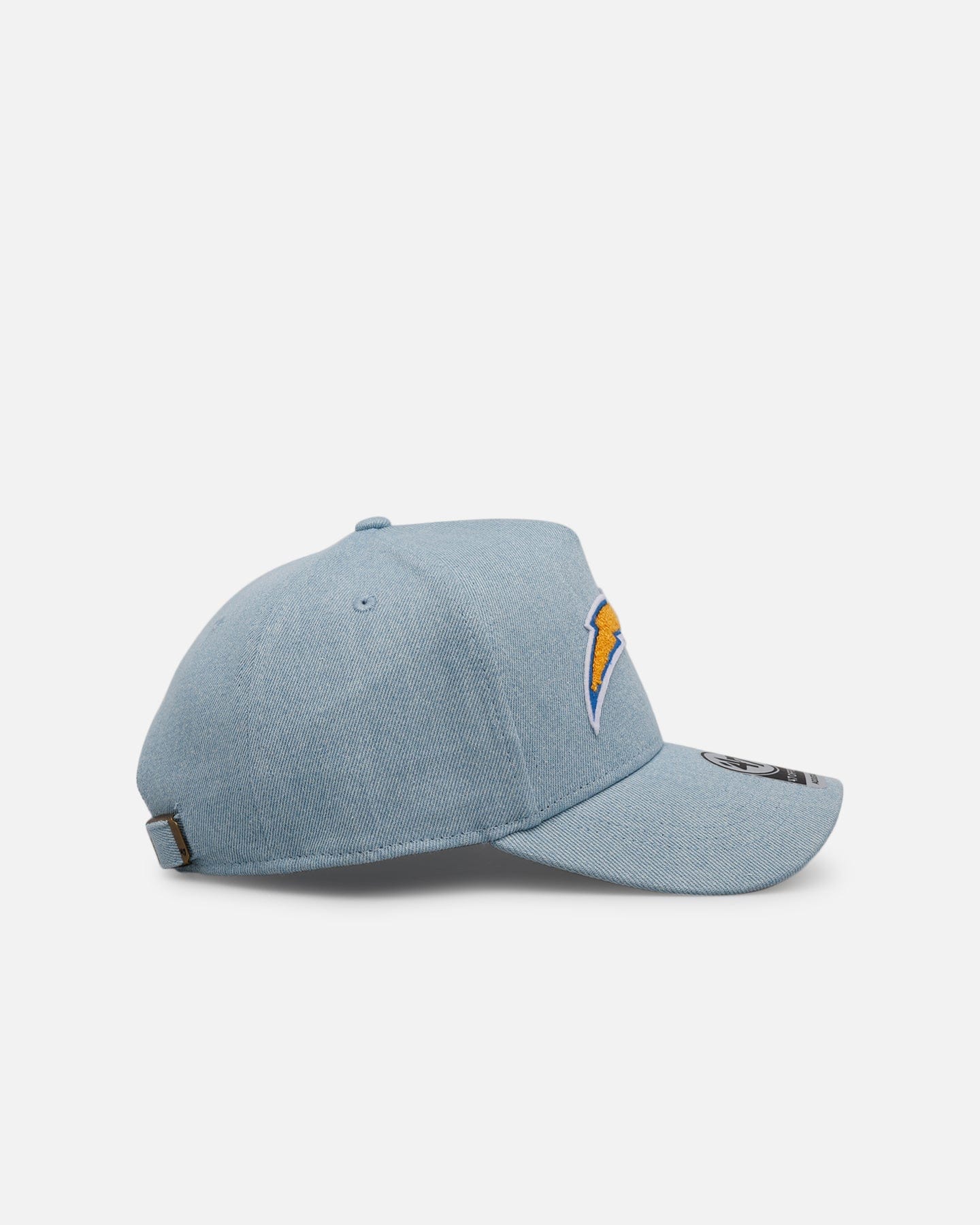 47 Brand Los Angeles Chargers Denim Chenille 47 Offside Strapback Denim