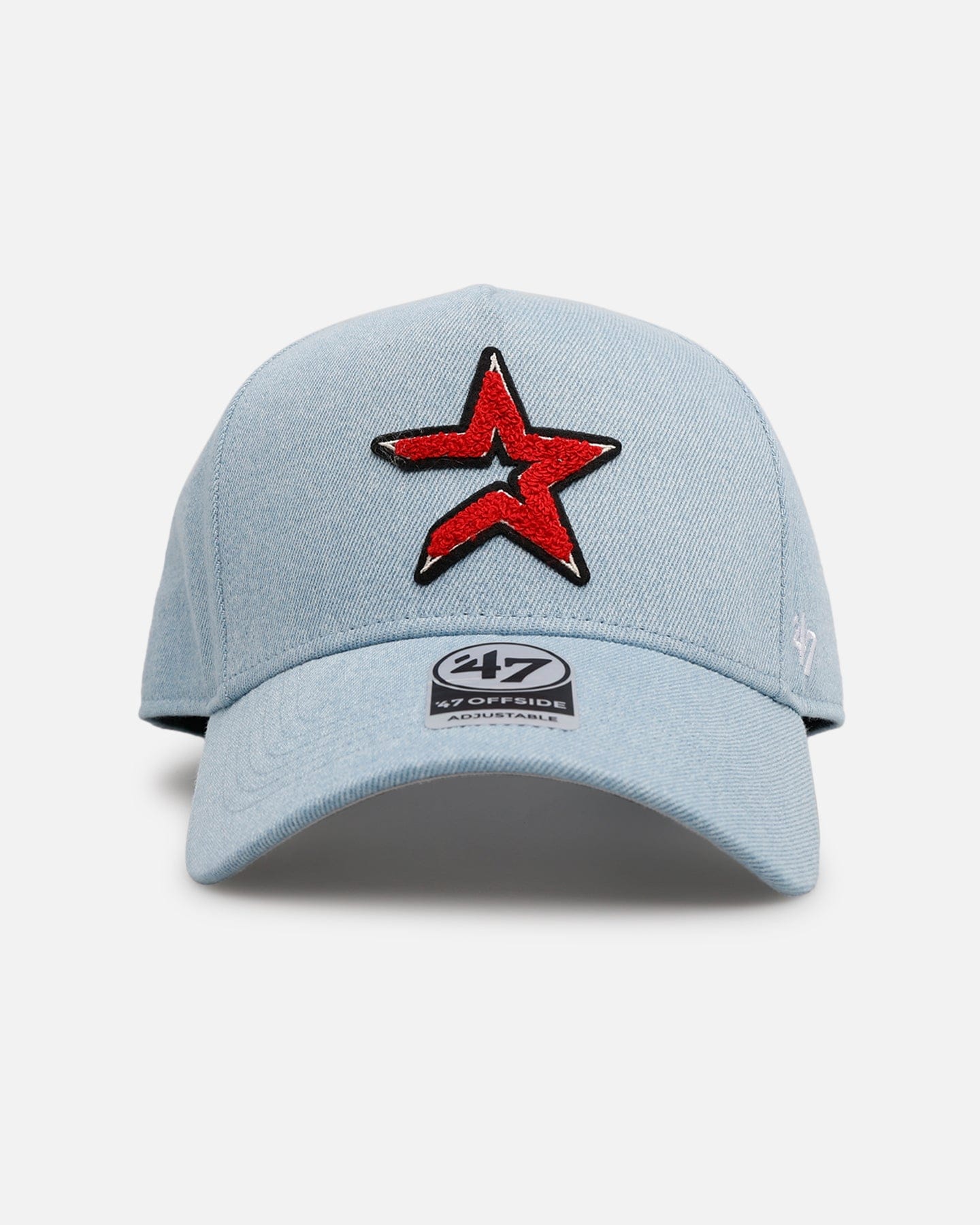 47 Brand Houston Astros Denim Chenille 47 Offside Snapback Denim