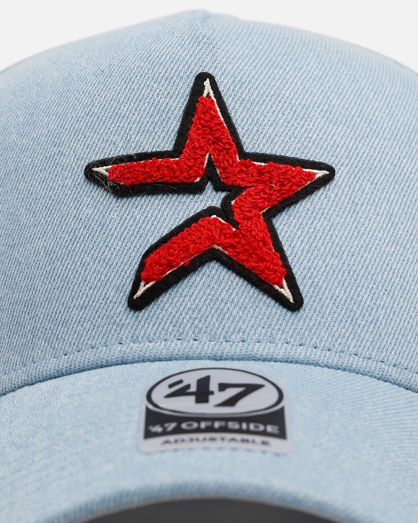 47 Brand Houston Astros Denim Chenille 47 Offside Snapback Denim