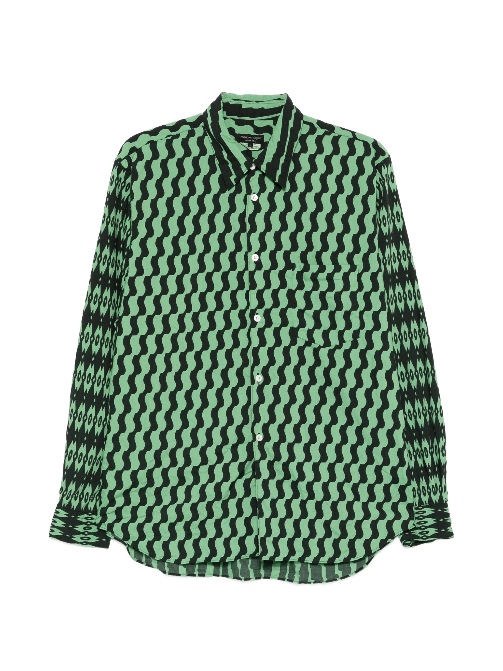 Comme des Garçons Homme Plus printed shirt