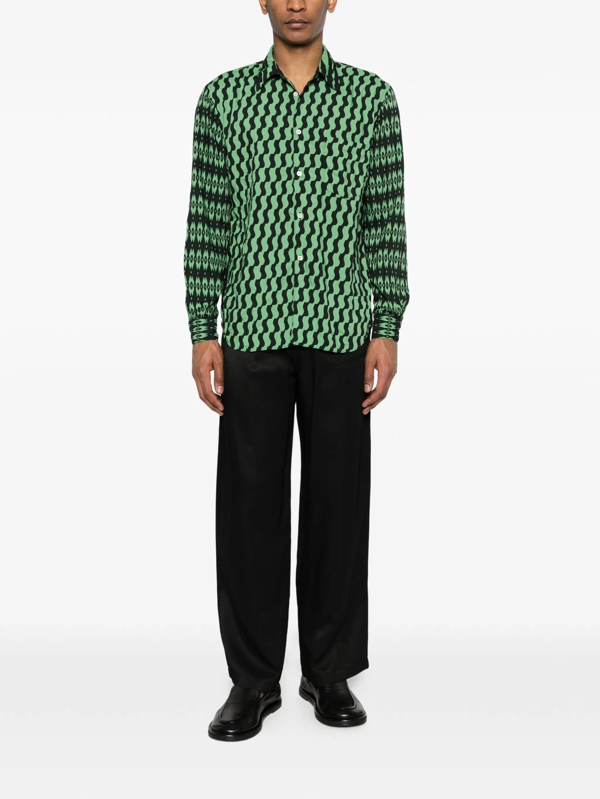 Comme des Garçons Homme Plus printed shirt