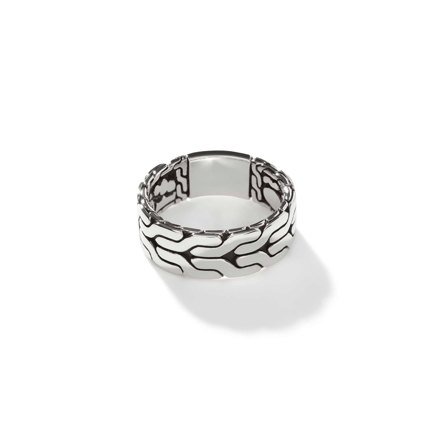 John Hardy Men's Classic Chain Sterling Silver 8 mm Band