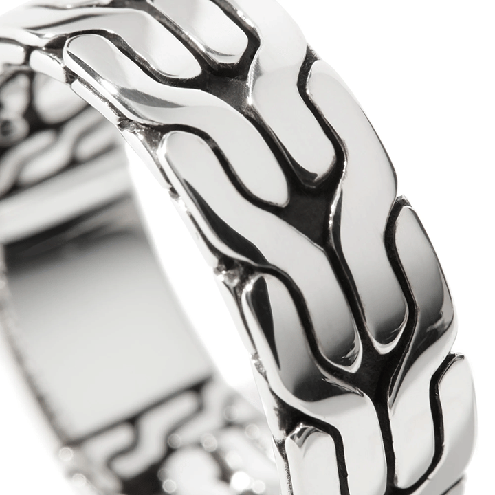 John Hardy Men's Classic Chain Sterling Silver 8 mm Band