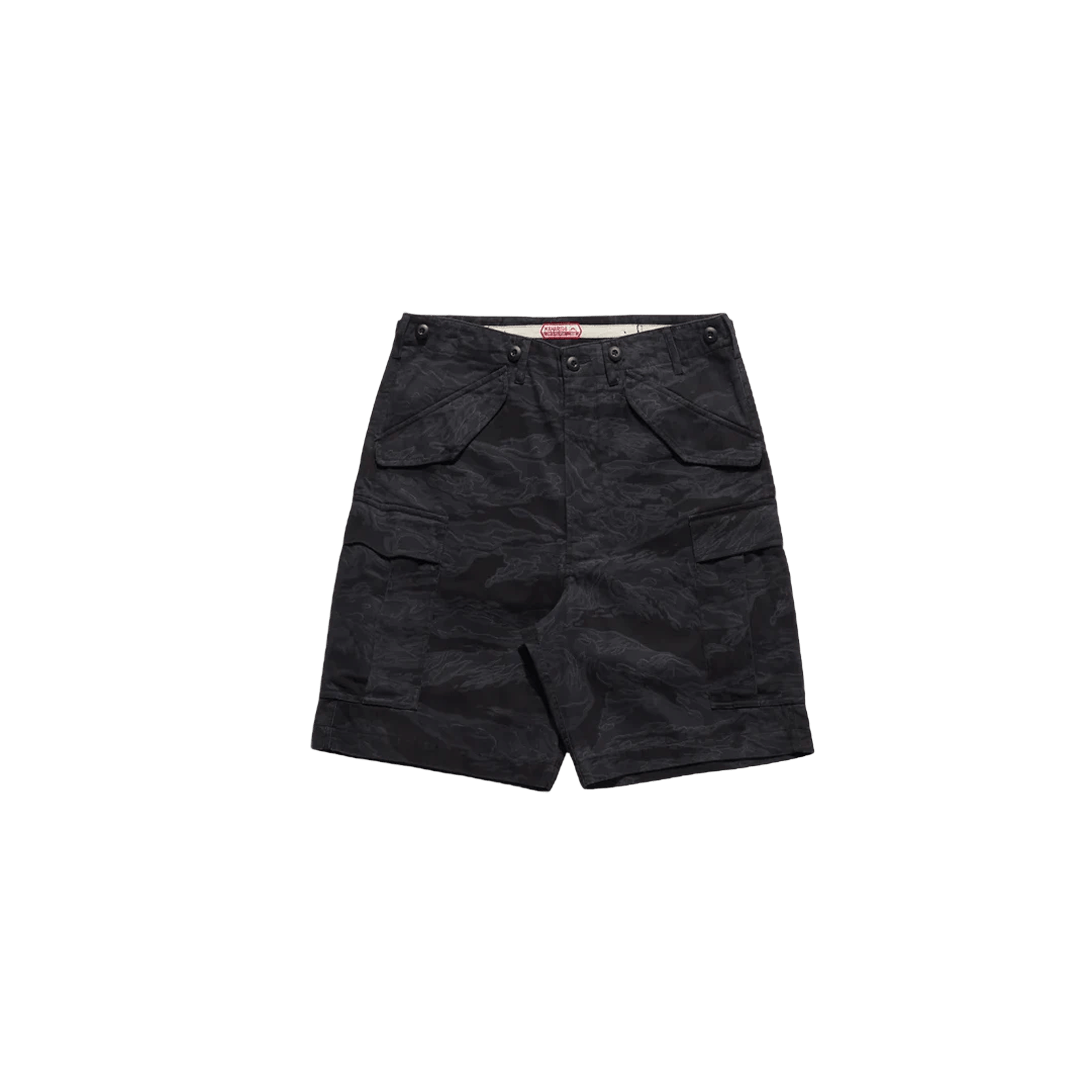 Maharishi Tigerstripe Loose Cargo Shorts Subdued Night