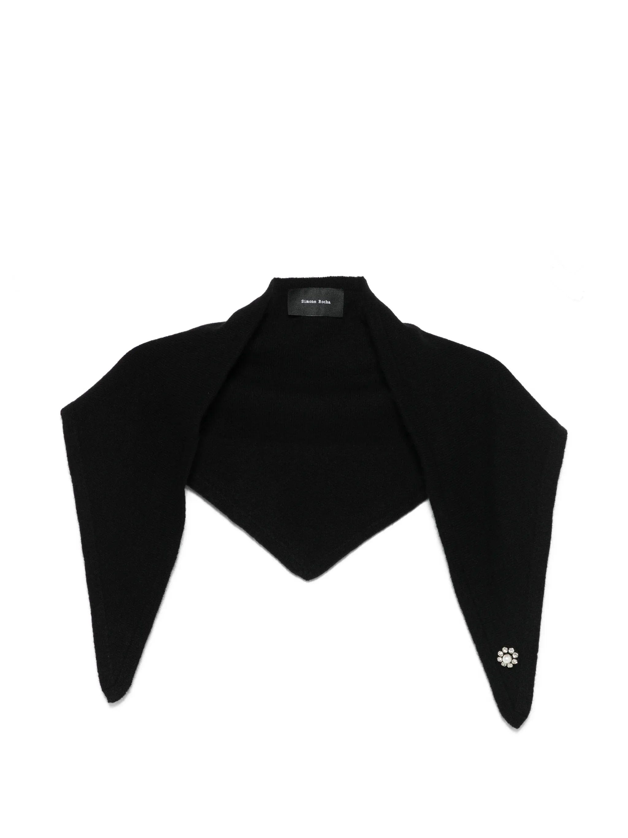 Simone Rocha embellished neckerchief
