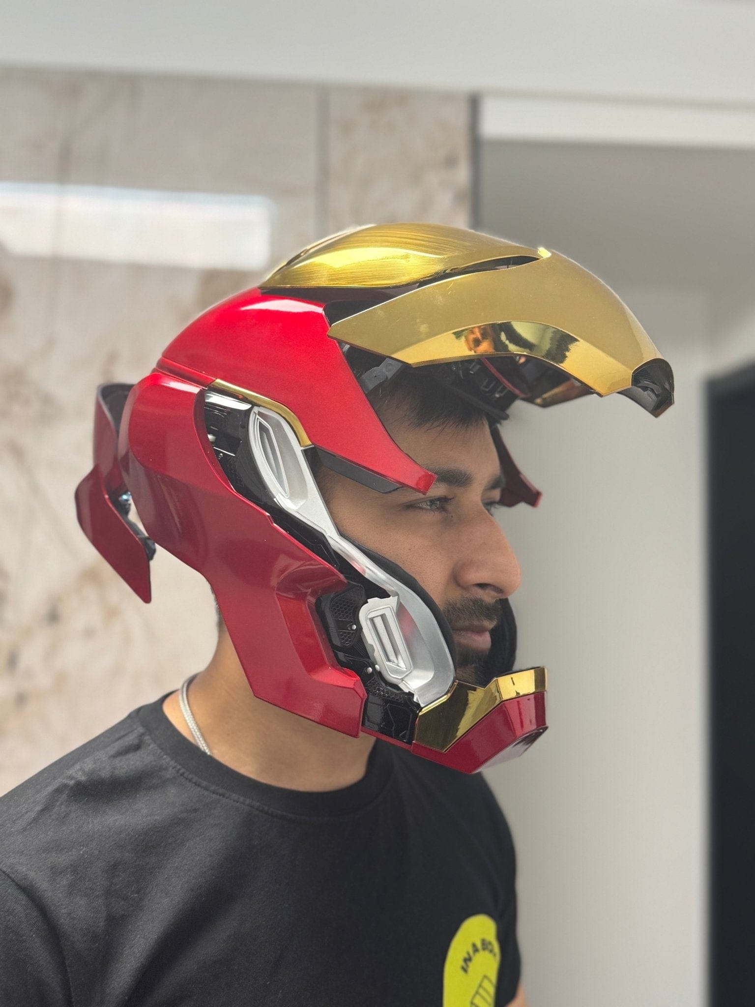 Inaboxstore Mark 50 Iron Man helmet 1:1 [Helmet Only]