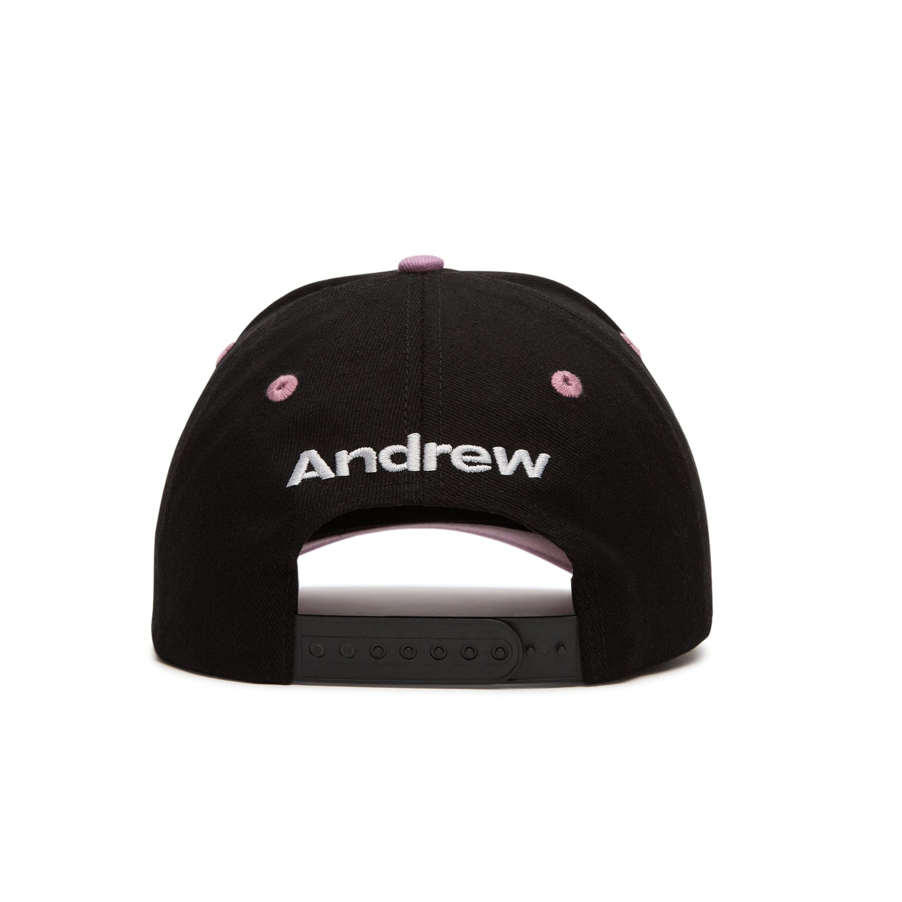 Andrew Lowercase 6 Panel Dad Hat (Black)