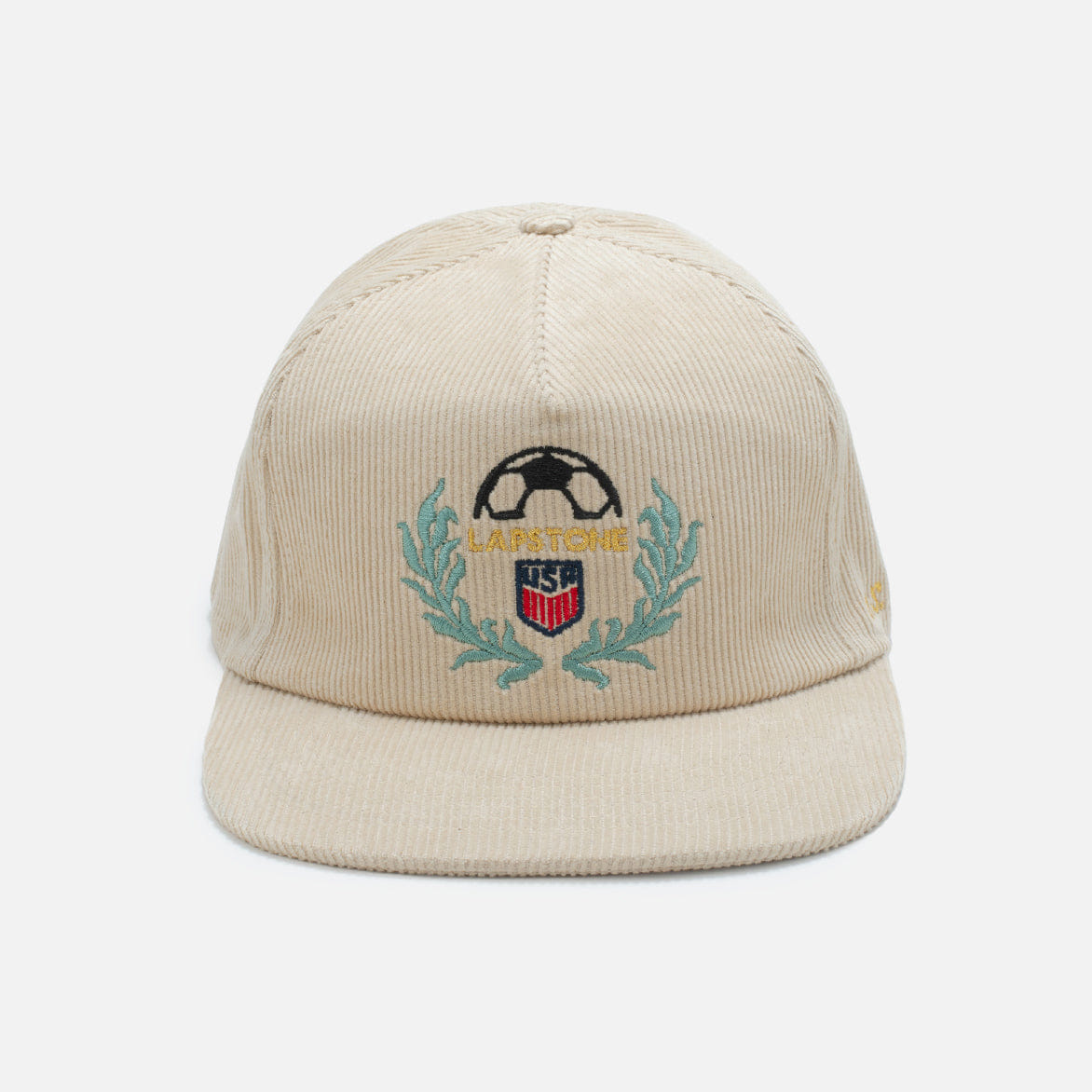 Lapstone & Hammer LAPSTONE x USMNT CORDUROY SNAPBACK - CREAM