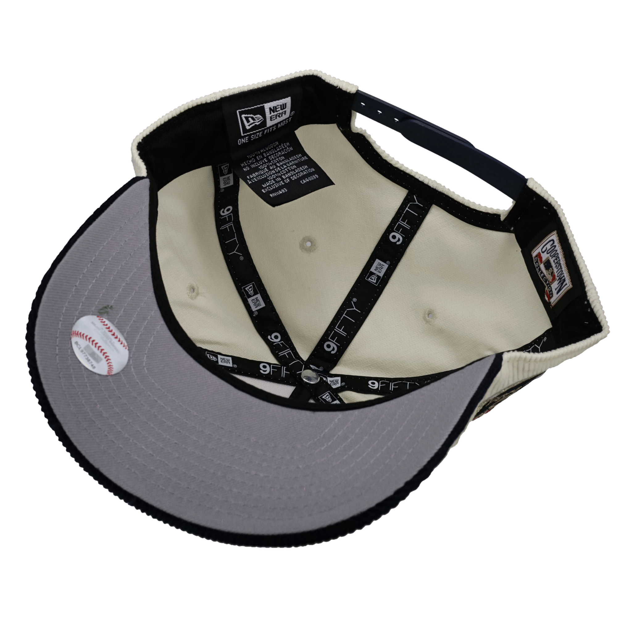 New York Yankees 1962 World Series Chrome Corduroy 9Fifty A Frame Snapback Hat