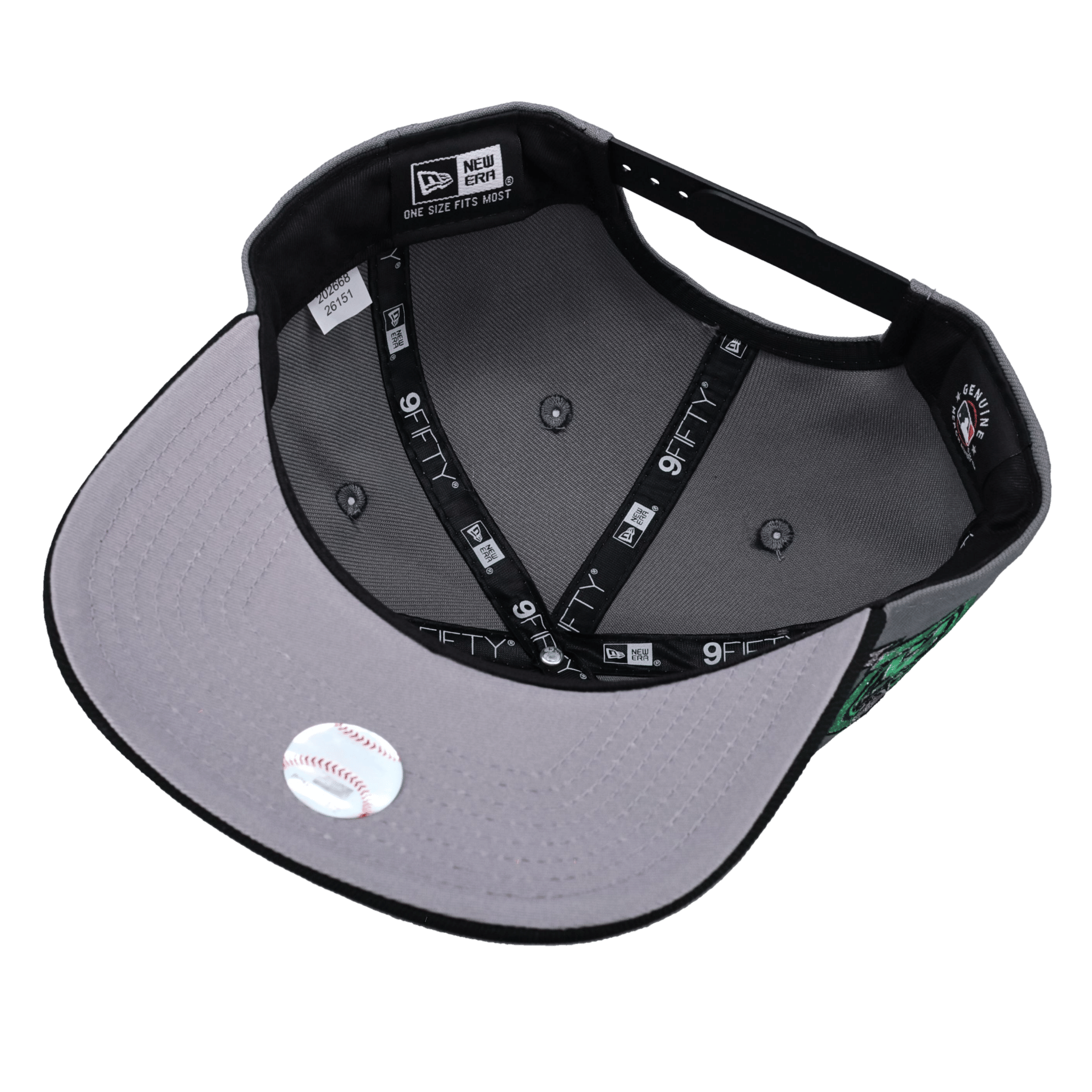 New York Yankees 25th Anniversary Grey/Green Tint 9Fifty A Frame Snapback Hat