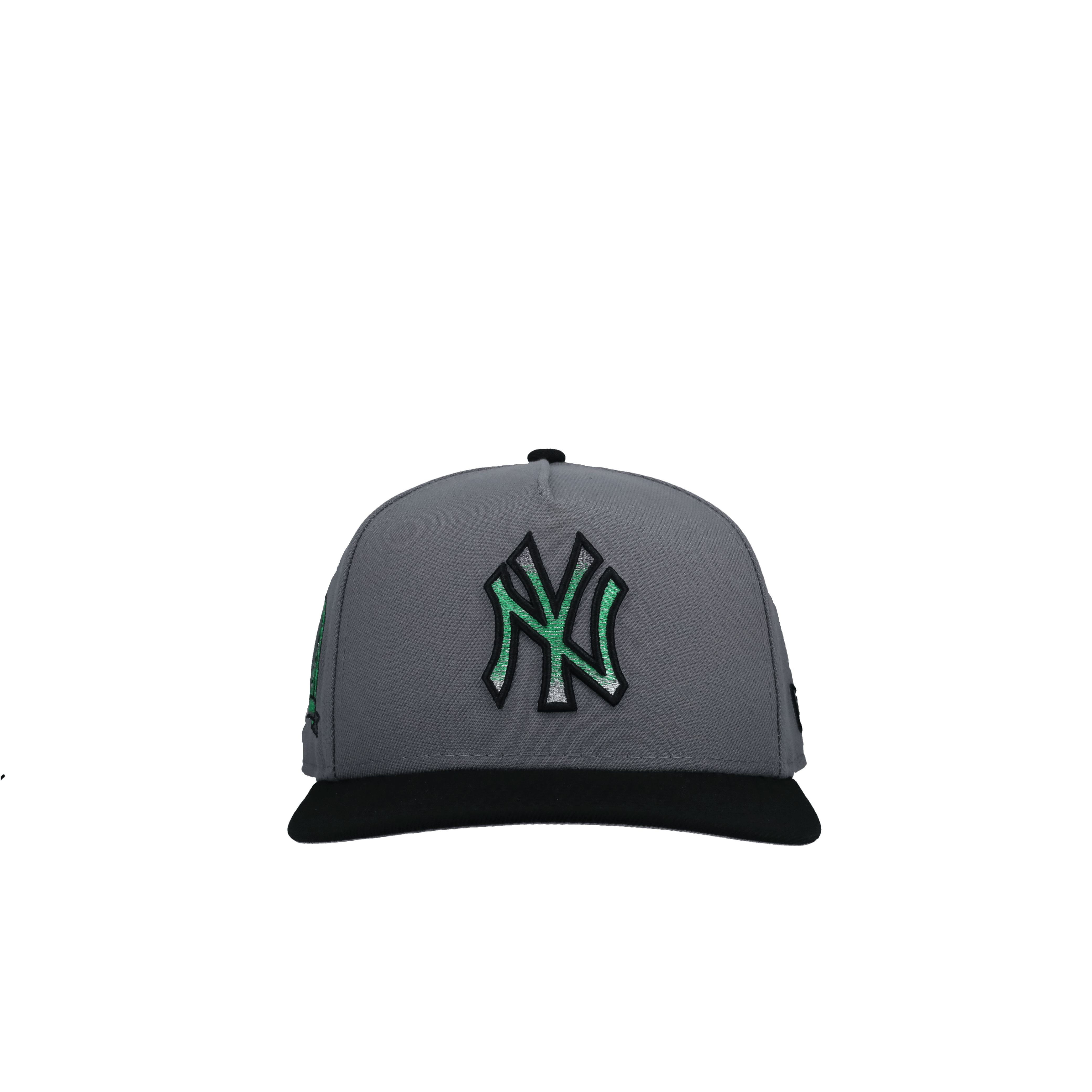 New York Yankees 25th Anniversary Grey/Green Tint 9Fifty A Frame Snapback Hat