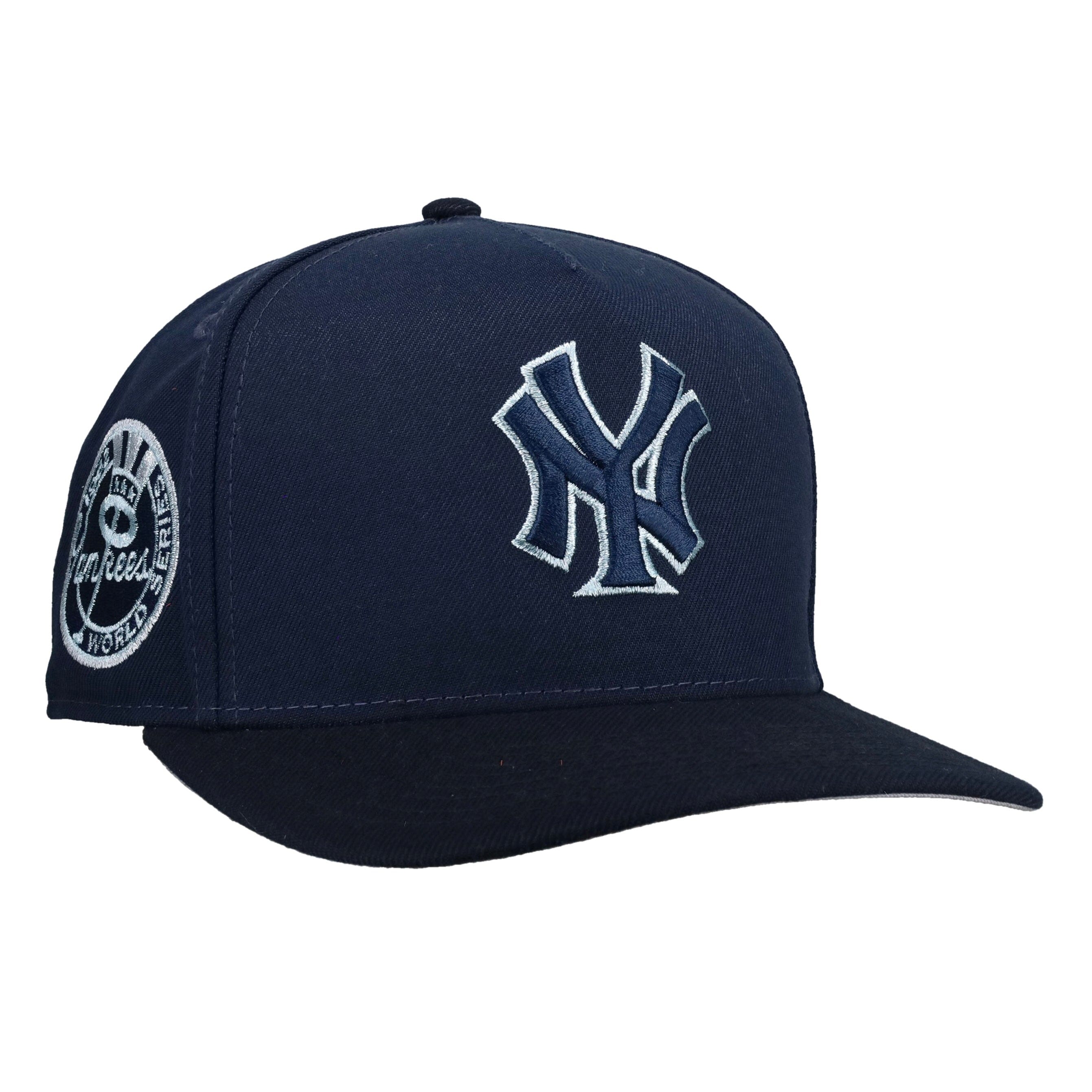 New York Yankees 1962 World Series Navy Silver Metallic 9Fifty A Frame Snapback Hat
