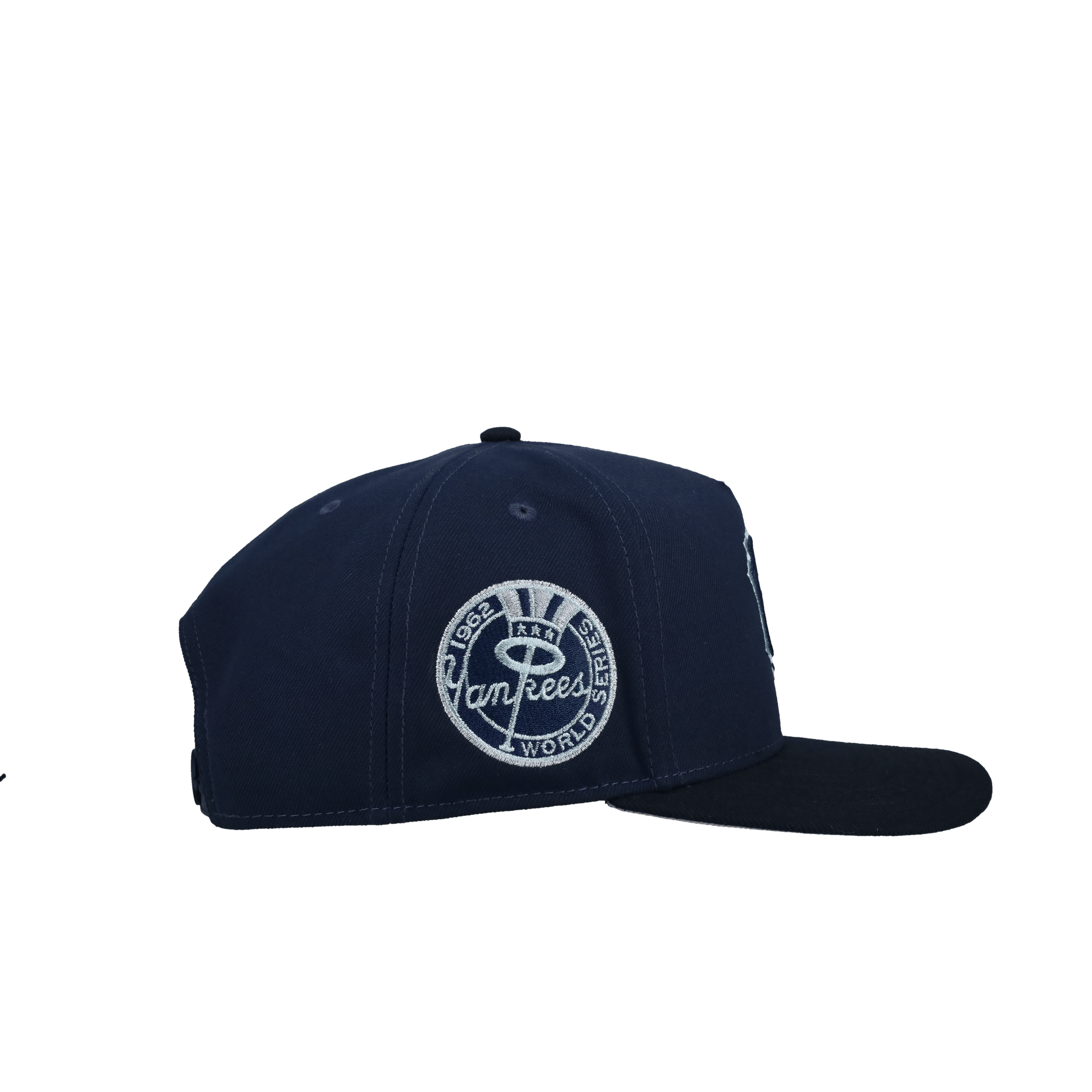 New York Yankees 1962 World Series Navy Silver Metallic 9Fifty A Frame Snapback Hat