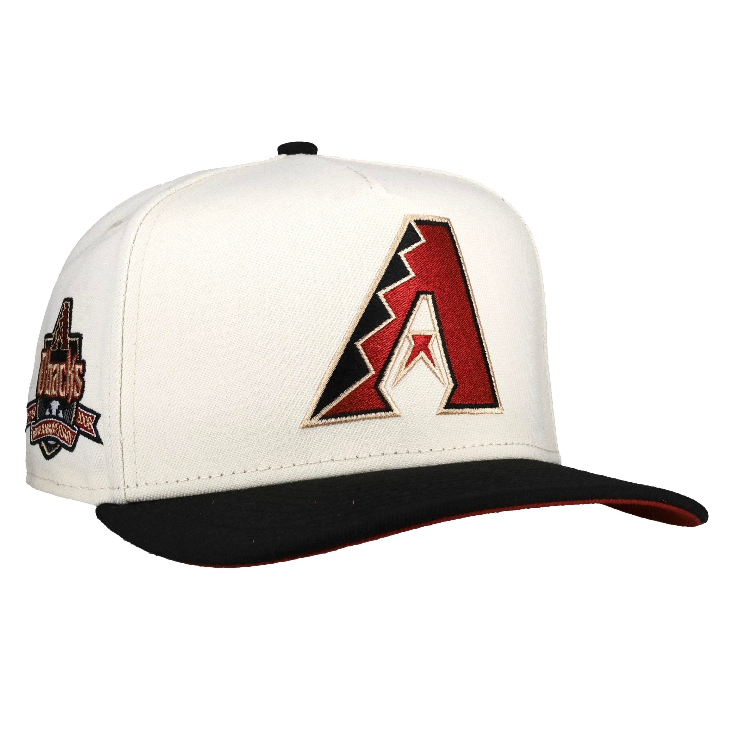 Arizona Diamondbacks 10th Anniversary Off White/Black 9Fifty A Frame Snapback Hat