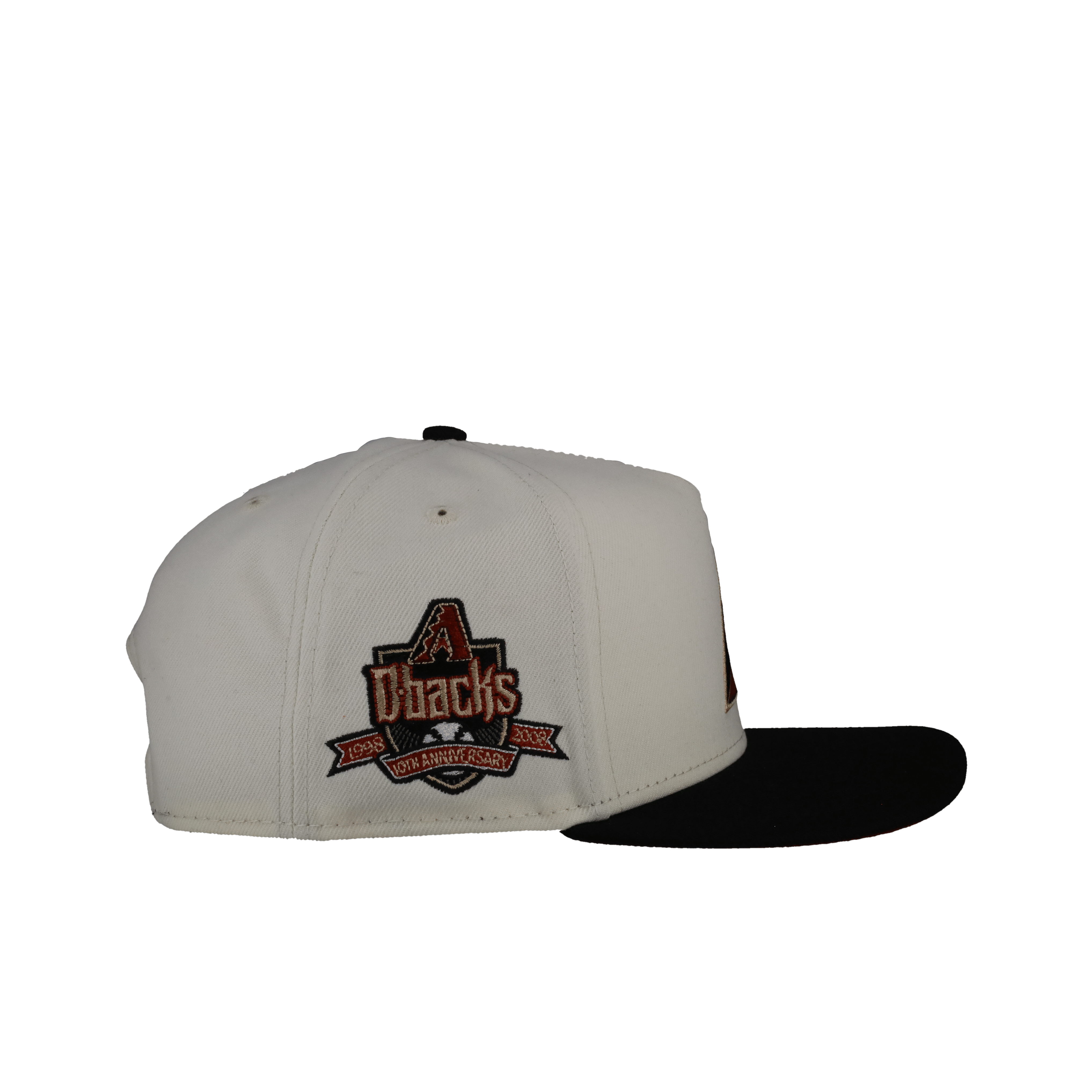Arizona Diamondbacks 10th Anniversary Off White/Black 9Fifty A Frame Snapback Hat