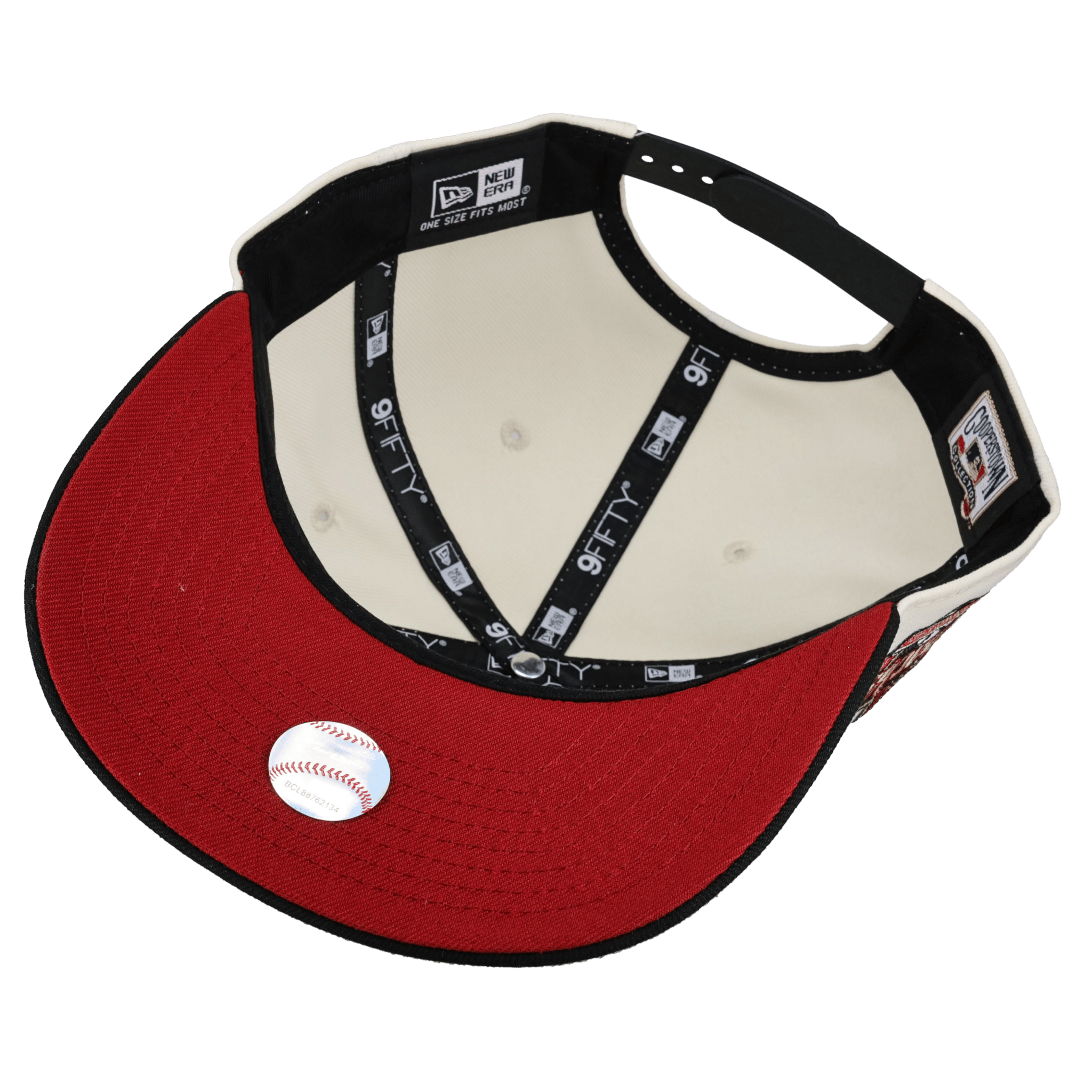 Arizona Diamondbacks 10th Anniversary Off White/Black 9Fifty A Frame Snapback Hat